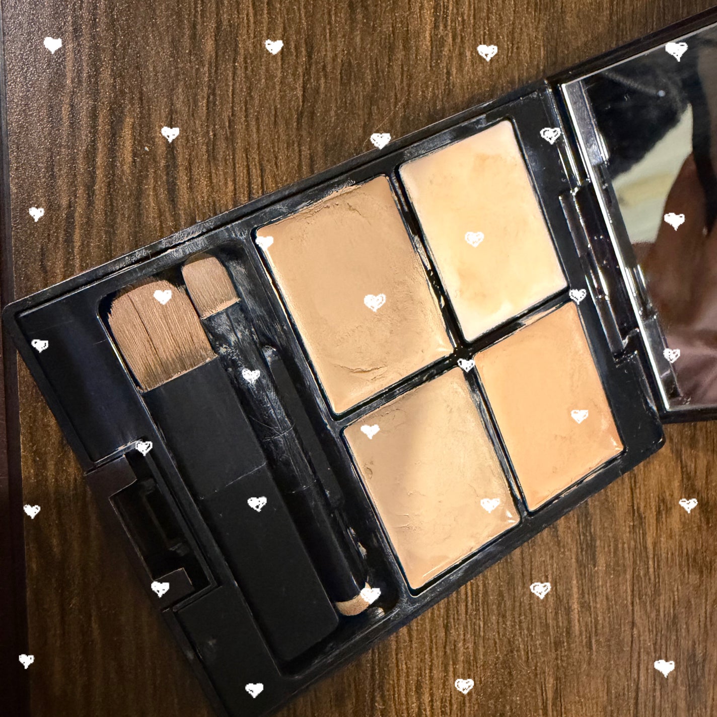 トーンパーフェクティング パレット/DECORTÉ/パレットコンシーラーを使ったクチコミ(1枚目)