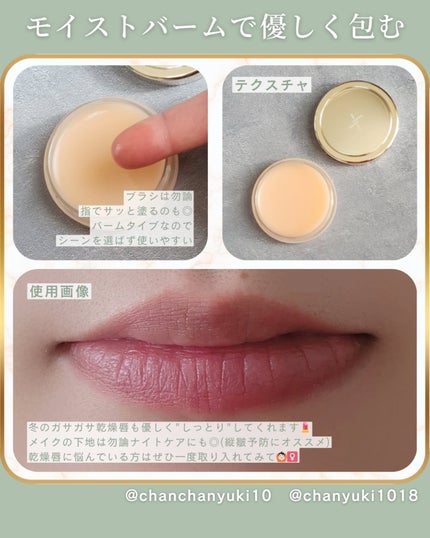 モイストリップバーム/XOUL/リップバームを使ったクチコミ(2枚目)