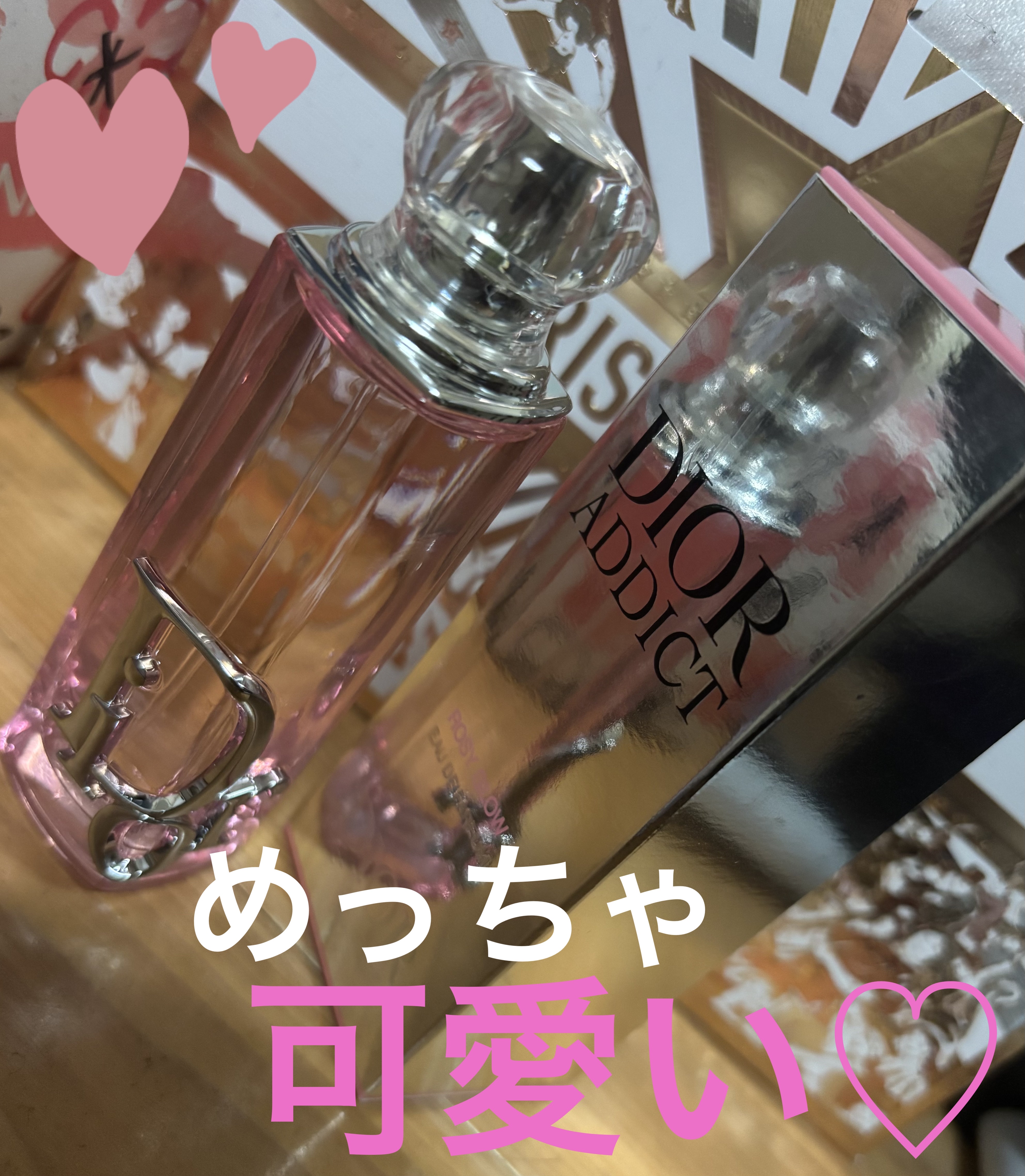 Dior ディオール アディクト ロージー グロウ（オードゥ パルファン）のクチコミ「Diorディオール アディクト ロージー グロウオードゥ パルファン¥9,460

見た目も超.....」（1枚目）