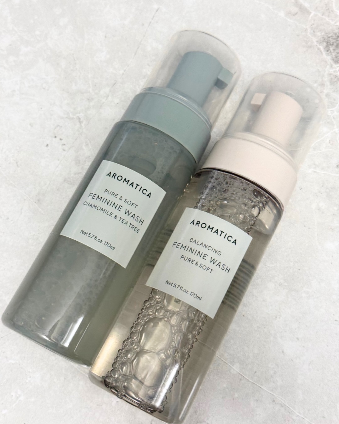 ピュア＆ソフトデリケートゾーンソープカモミール＆ティーツリー/AROMATICA/デリケートゾーンケアを使ったクチコミ（1枚目）