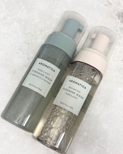 ピュア&ソフトデリケートゾーンソープカモミール&ティーツリー/AROMATICA/デリケートゾーンケアを使ったクチコミ(1枚目)