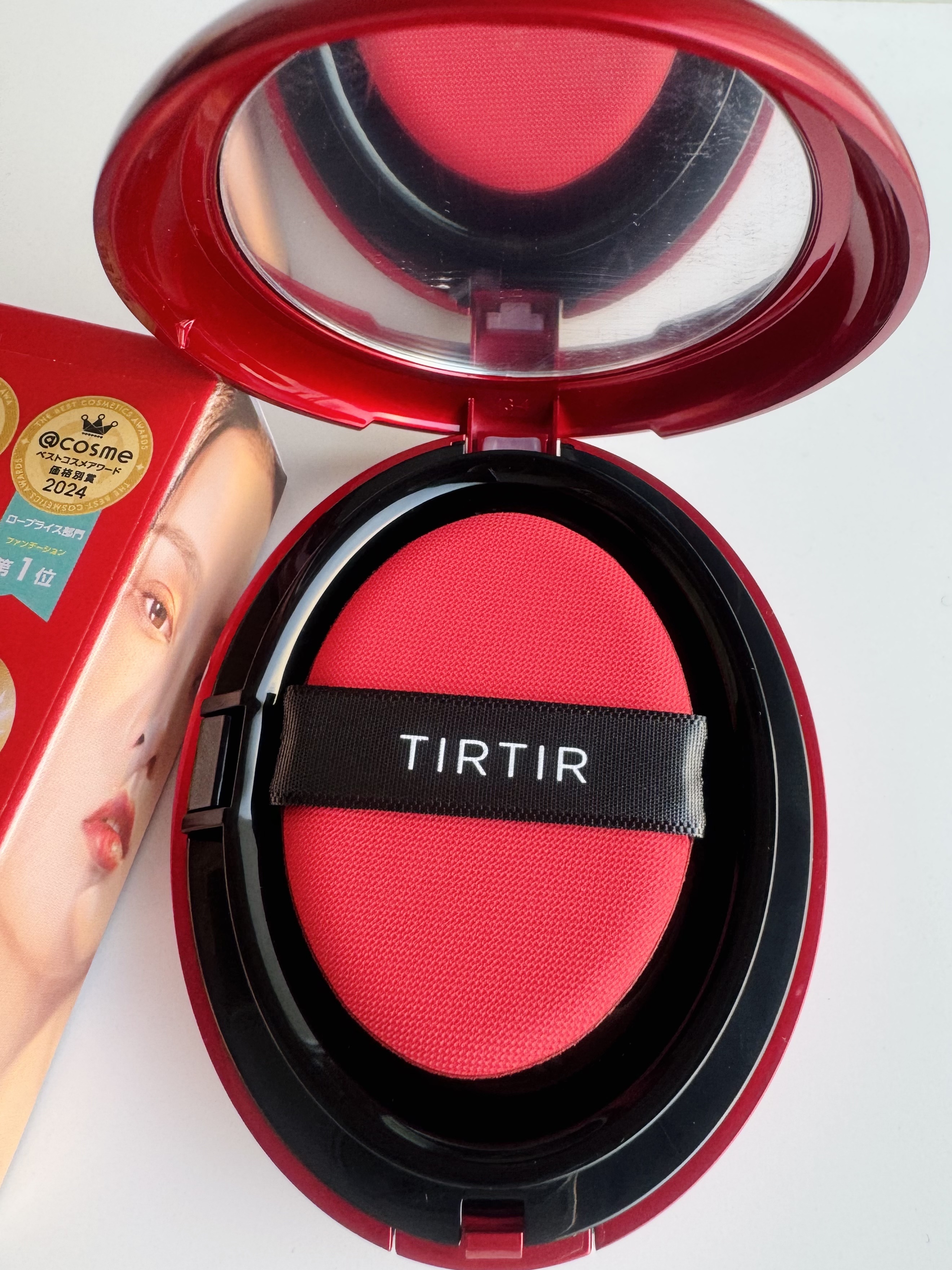 マスク フィット レッド クッション/TIRTIR(ティルティル)/クッションファンデーションを使ったクチコミ（1枚目）