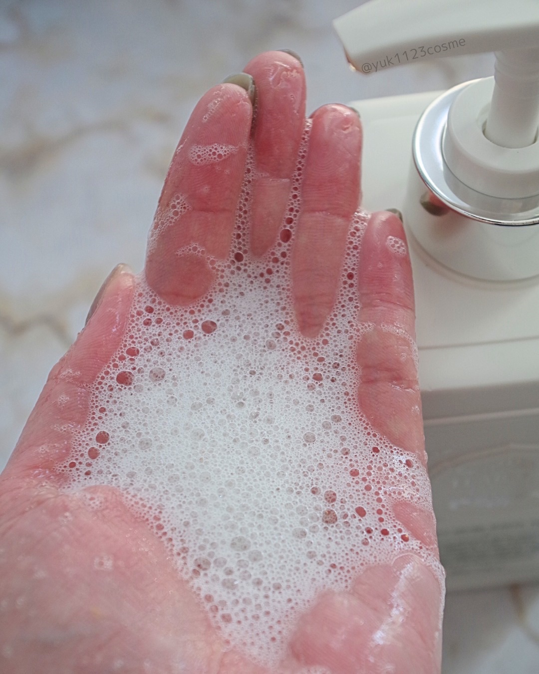 パフュームボディウォッシュ リリームスクホワイトティー/TEABLESS/ボディソープを使ったクチコミ（3枚目）