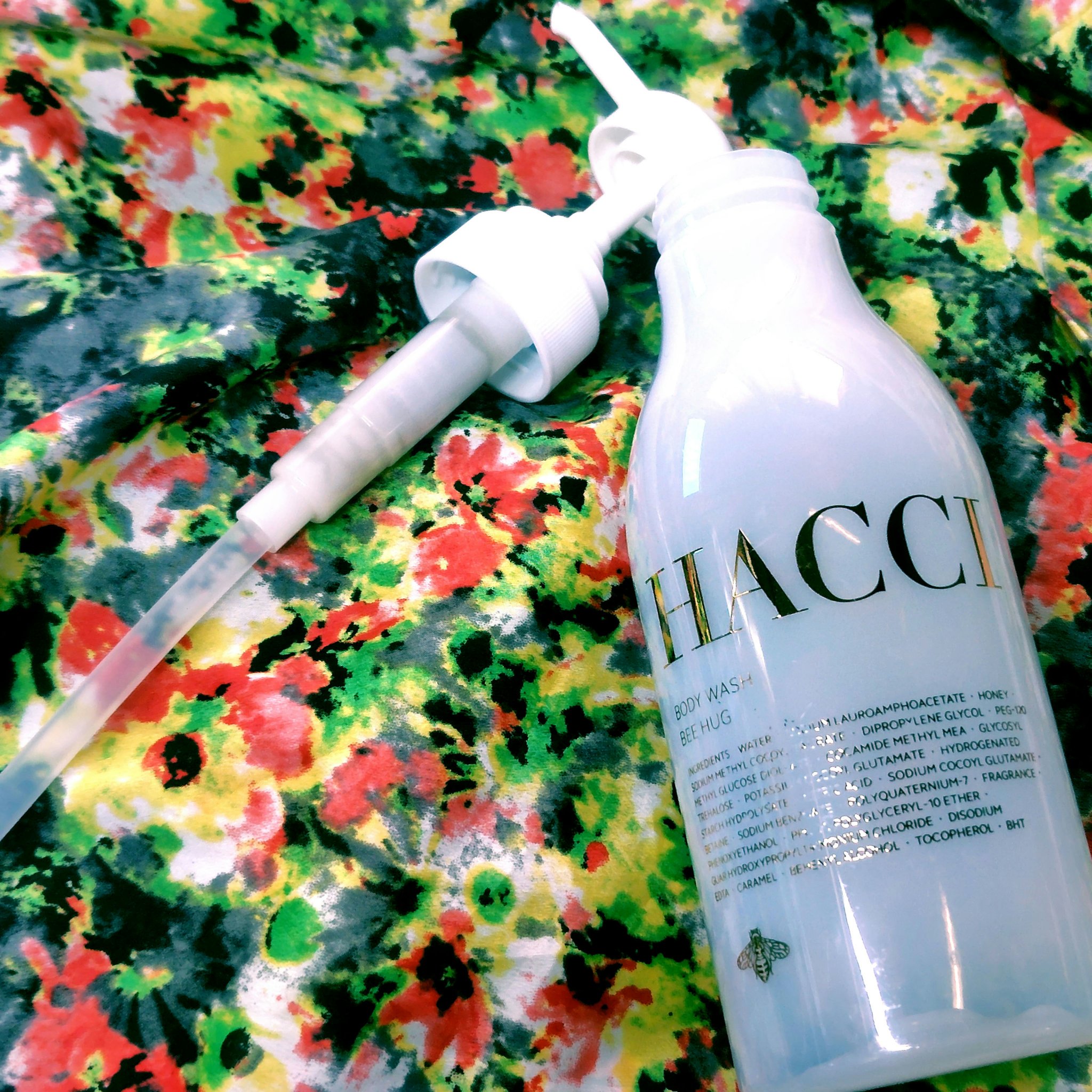 ボディウォッシュ BEE HUG/HACCI/ボディソープを使ったクチコミ（1枚目）