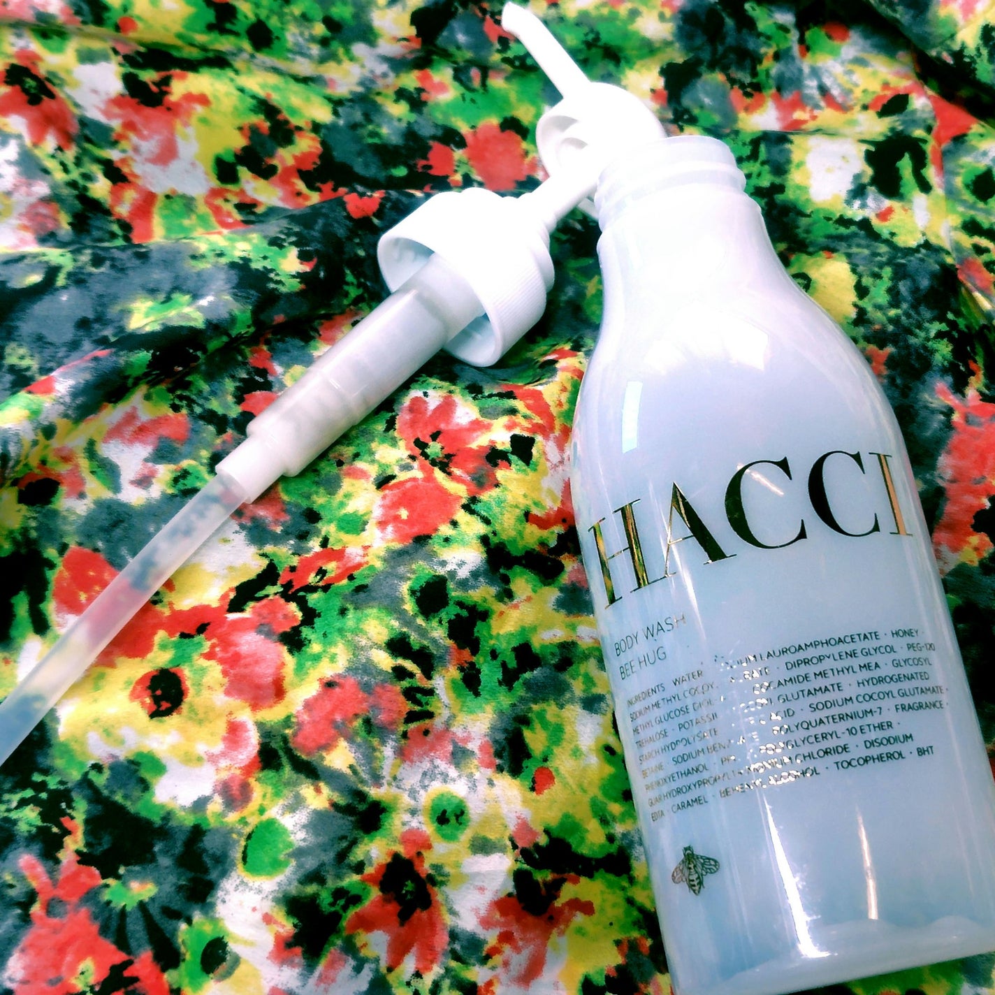ボディウォッシュ BEE HUG/HACCI/ボディソープを使ったクチコミ(1枚目)