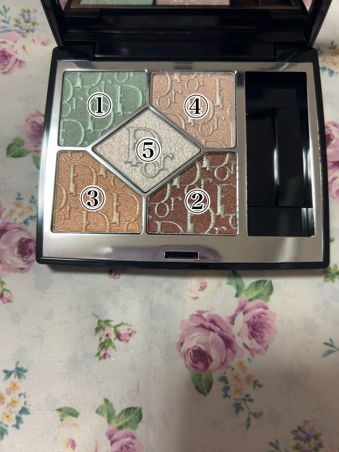 ディオールショウ サンク クルール(スプリング コレクション 2026 限定品)/Dior/アイシャドウを使ったクチコミ(4枚目)