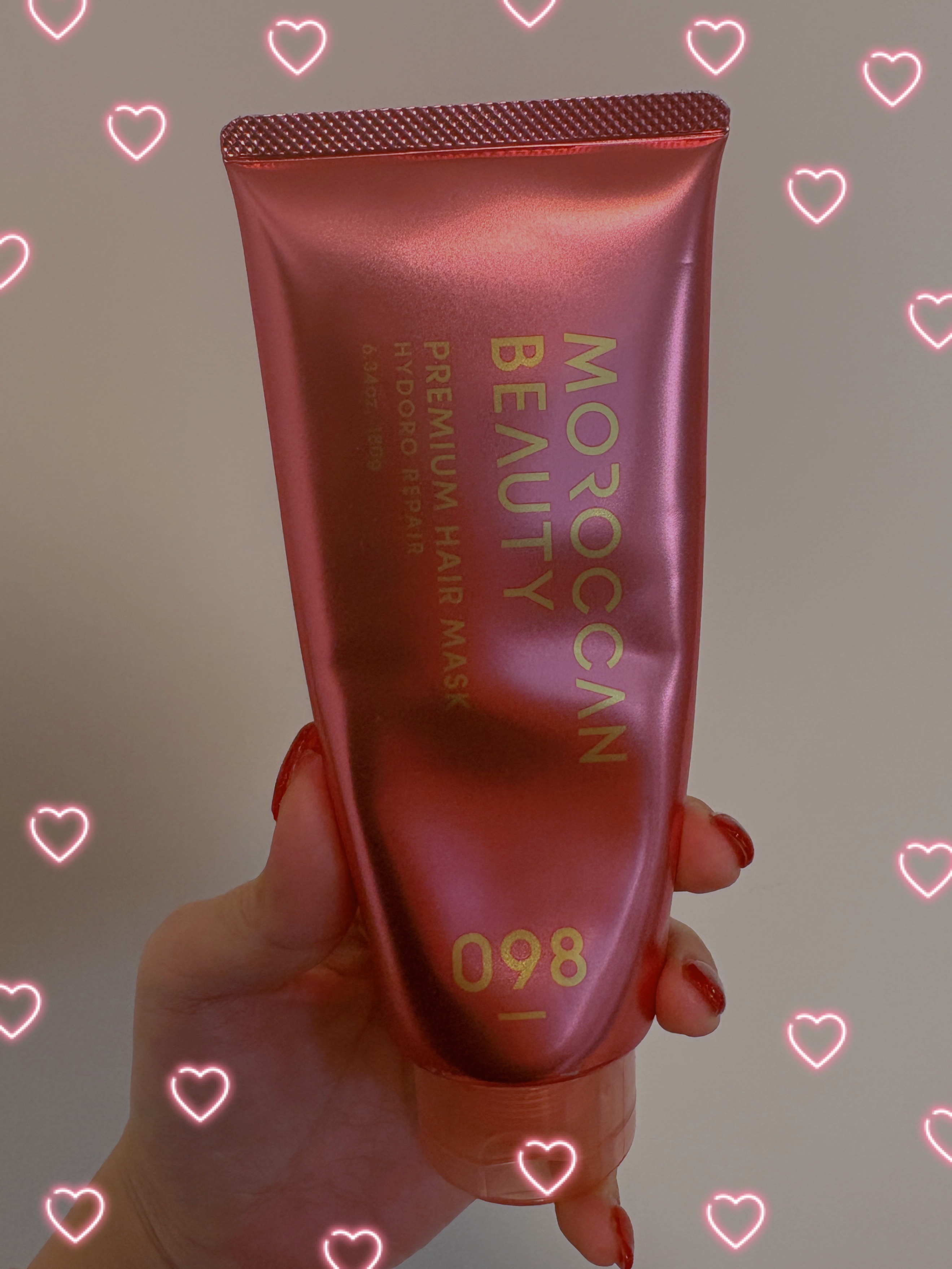 モロッカンビューティ ハイドロリペア プレミアム ヘアマスク  180g/モロッカンビューティ/ヘアマスク・ヘアパックを使ったクチコミ（1枚目）