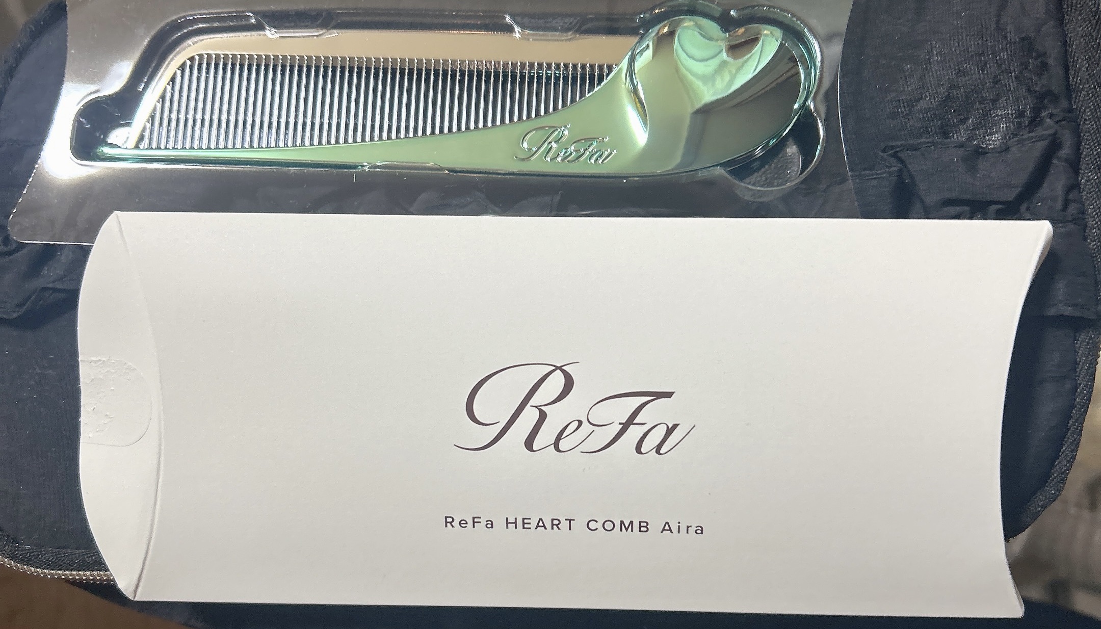 リファハートコーム アイラ クロム/ReFa/ヘアコームを使ったクチコミ（2枚目）