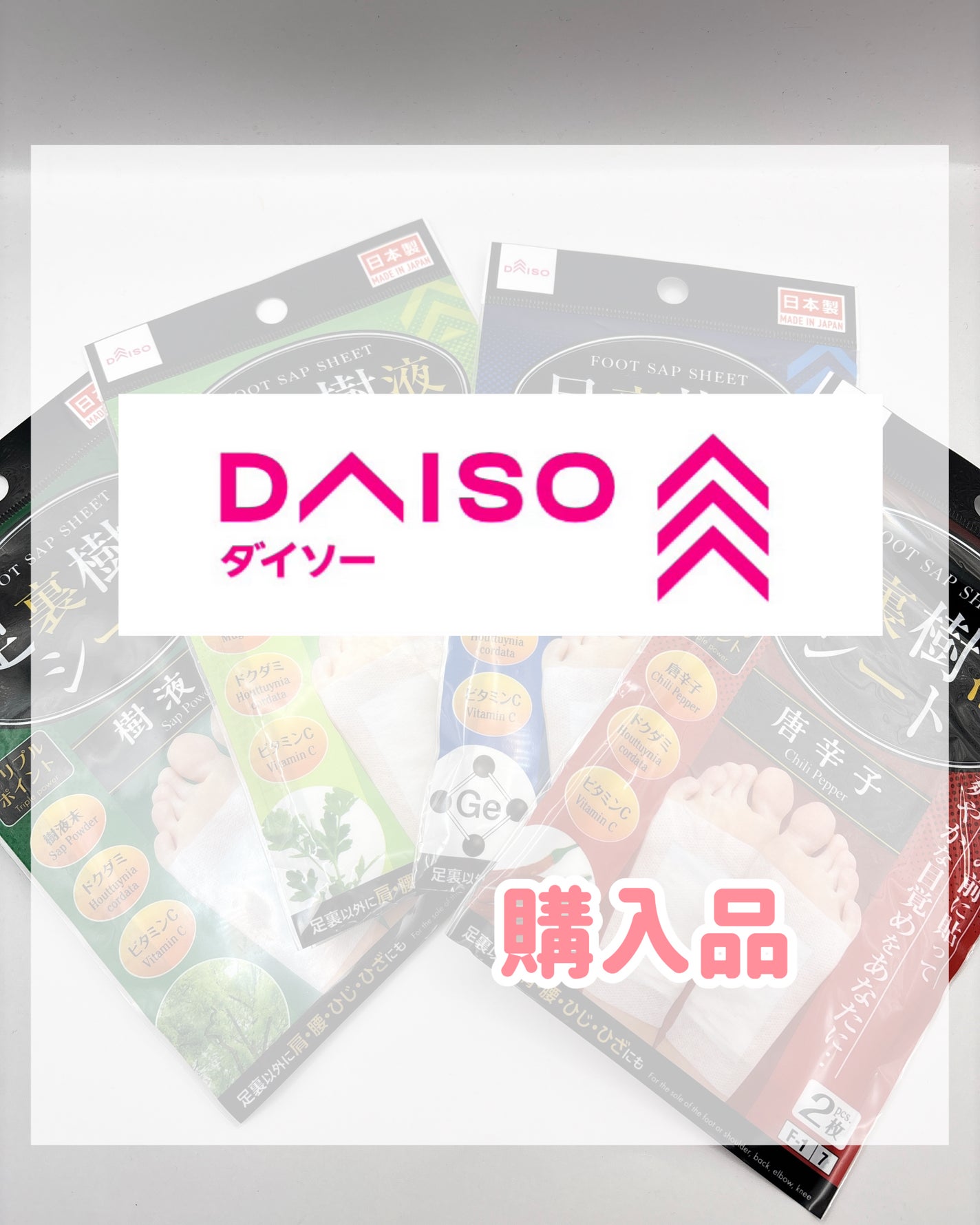 足裏樹液シート/DAISO/レッグ・フットケアを使ったクチコミ(1枚目)