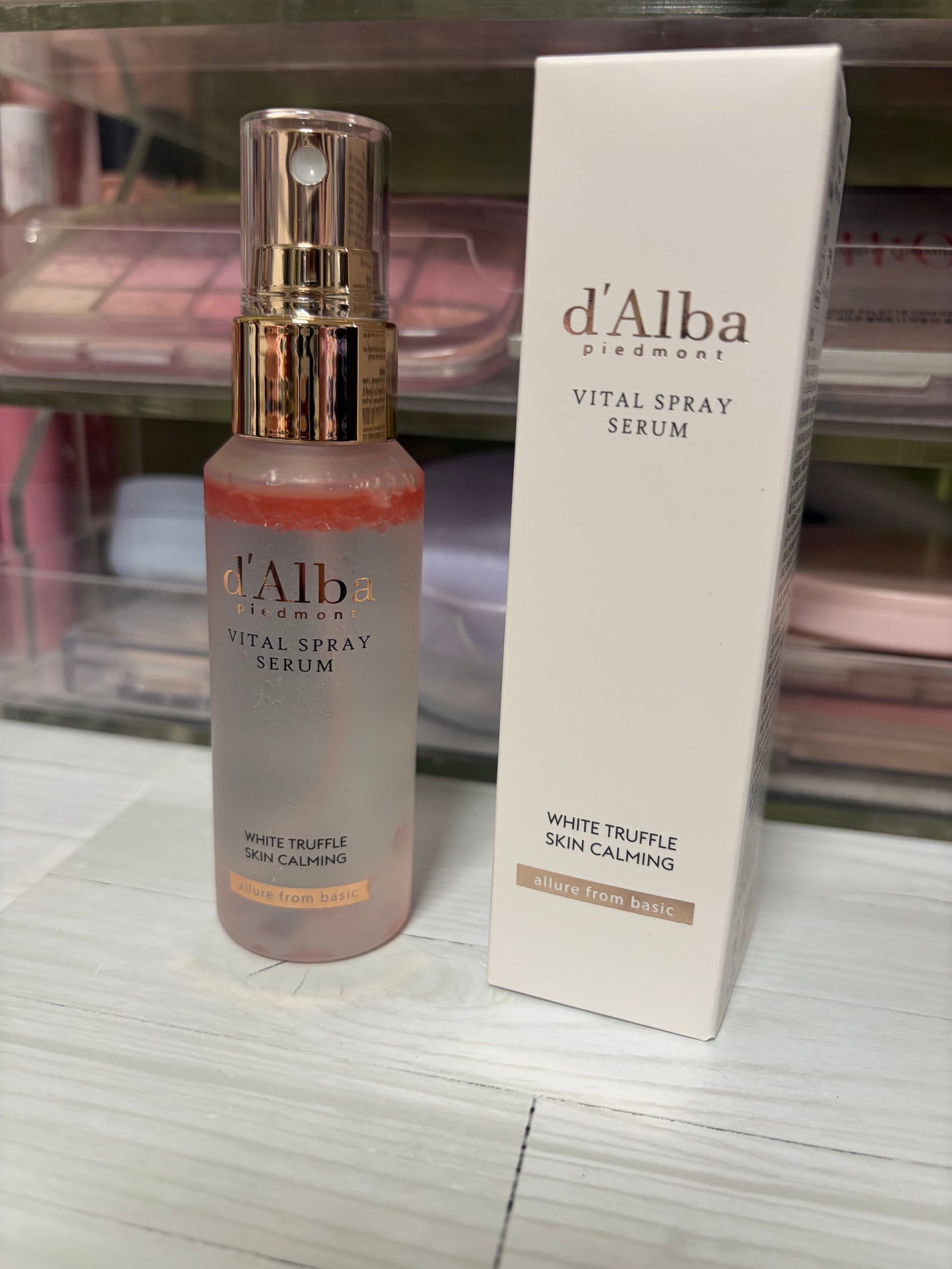 ダルバ ホワイトトリュフバイタルスプレーセラム/ダルバ/ミスト状化粧水を使ったクチコミ(7枚目)