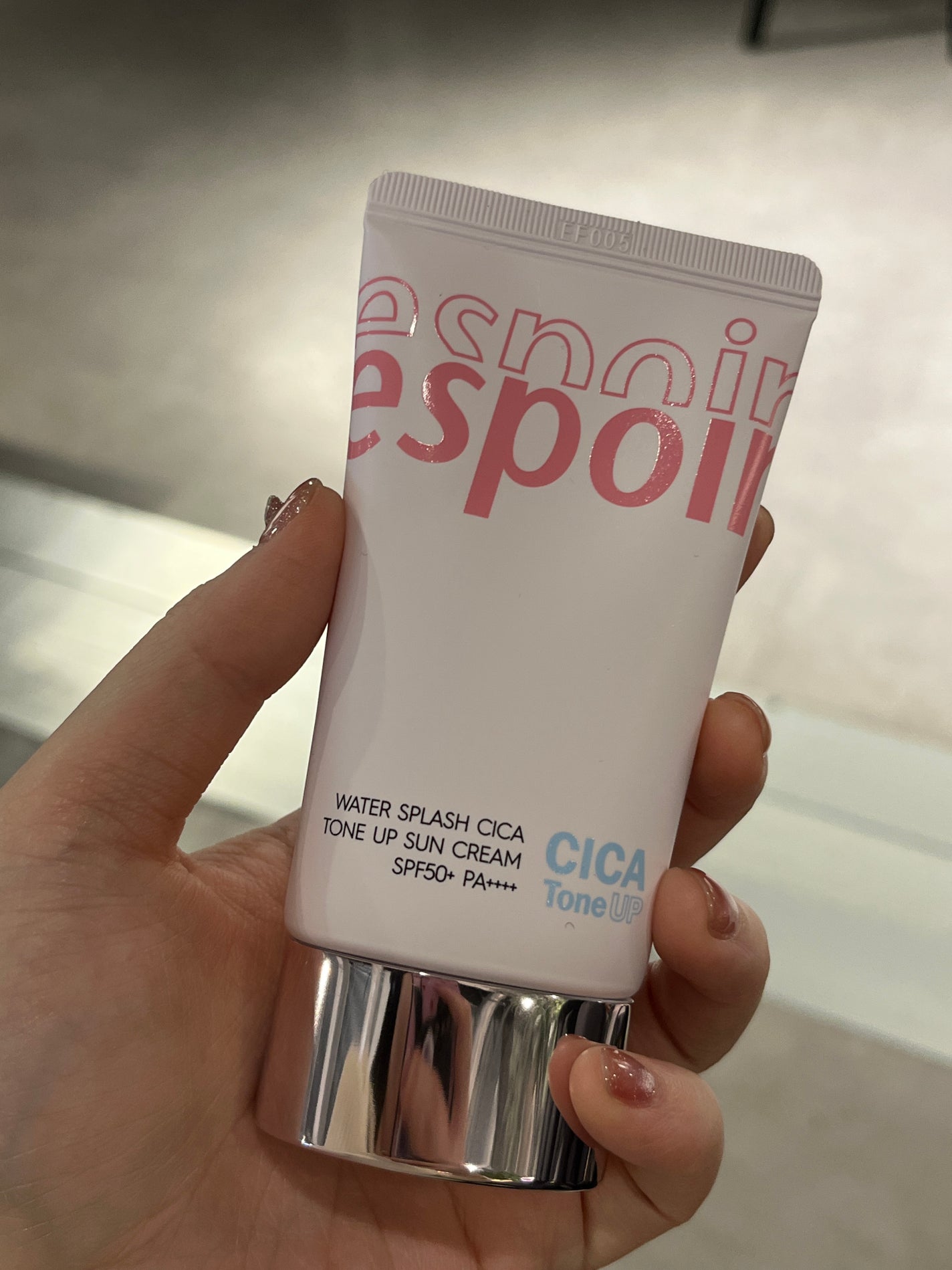 ウォータースプラッシュシカトーンアップクリーム/espoir/化粧下地を使ったクチコミ(5枚目)