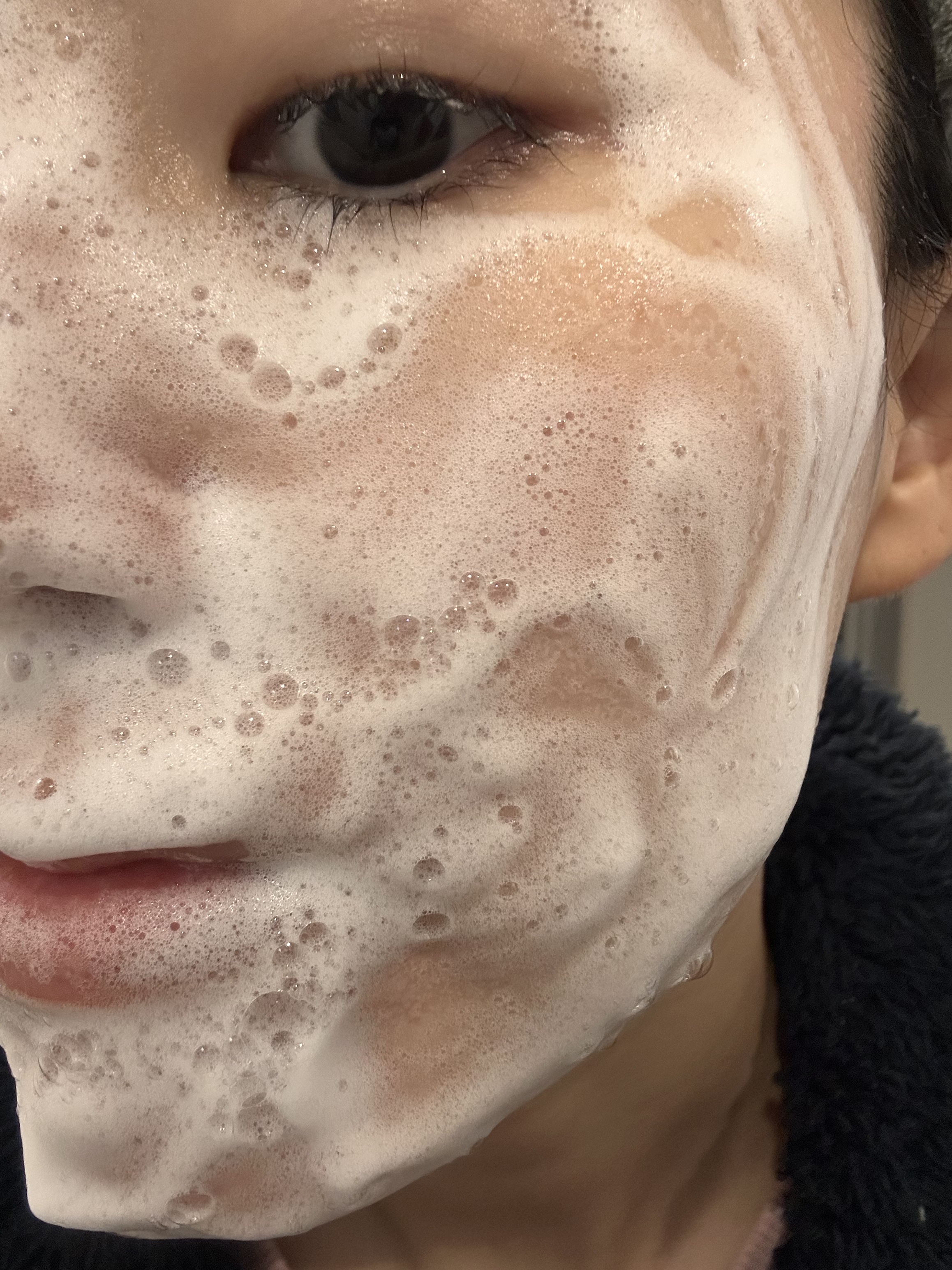 ロゼット洗顔サボン クリアウォッシュ/ロゼット/泡洗顔を使ったクチコミ（3枚目）