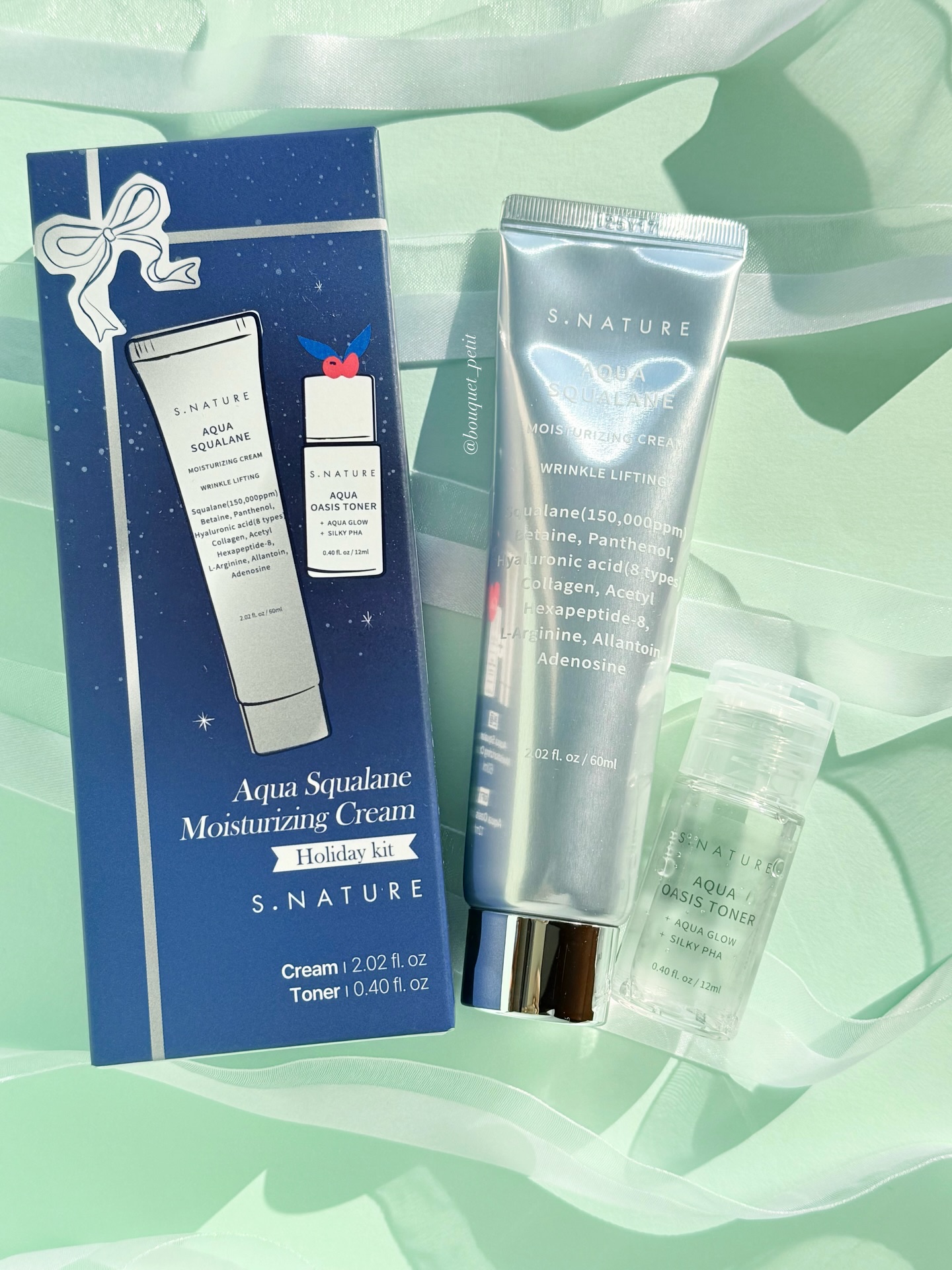 アクアスクワランモイスチャークリーム/S.NATURE/フェイスクリームを使ったクチコミ（1枚目）