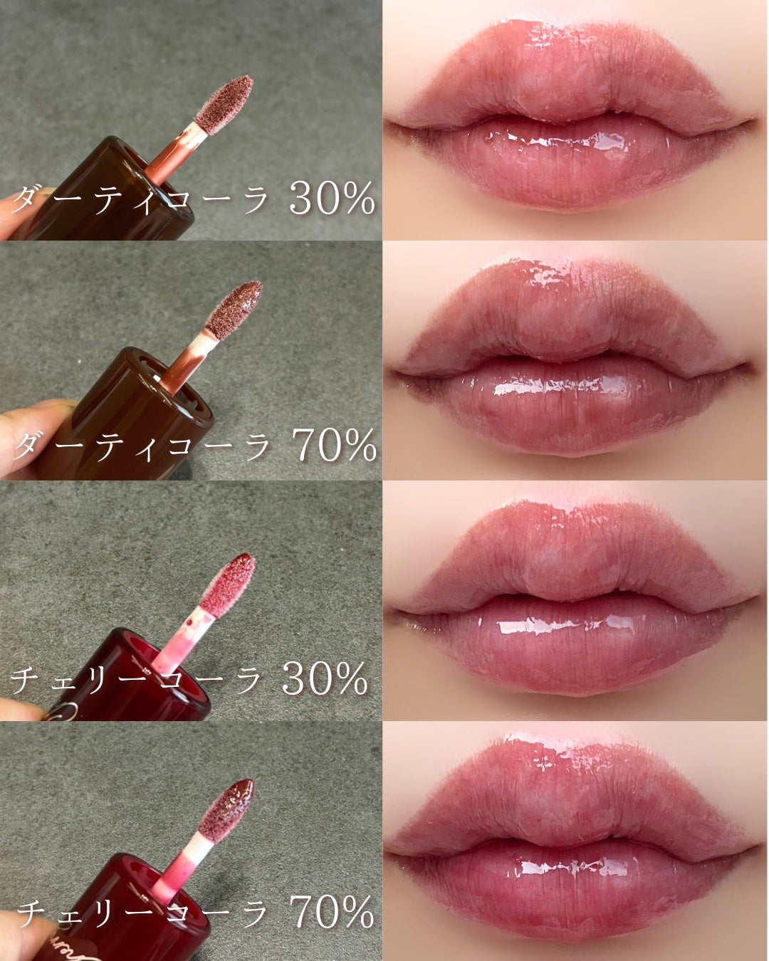 フィー 3Dボリューミンググロス/fwee/リップグロスを使ったクチコミ(4枚目)