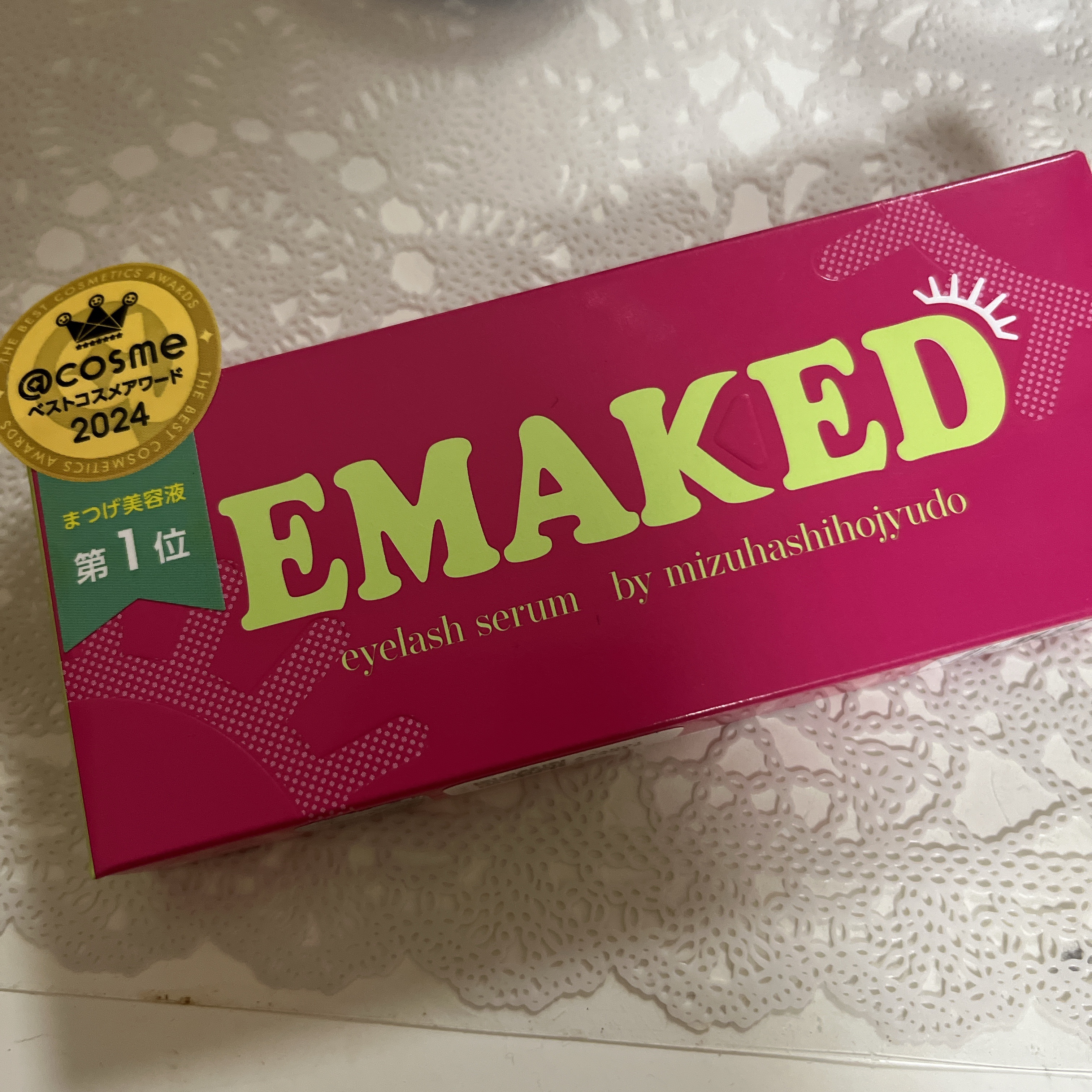 EMAKED（エマーキット）/水橋保寿堂製薬/まつげ美容液を使ったクチコミ（1枚目）