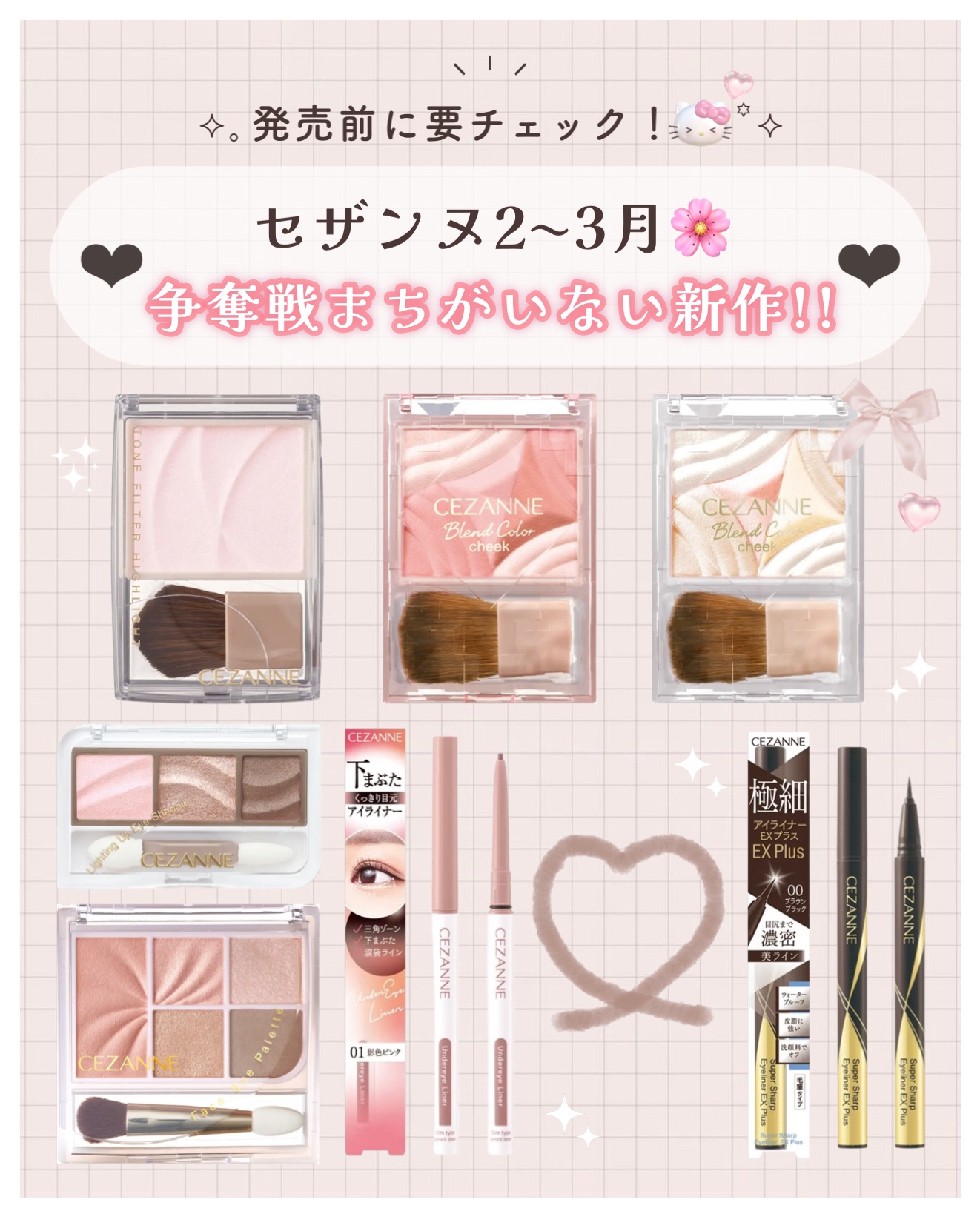 ブレンドカラーチーク H1 ペールハイライト/CEZANNE/チークを使ったクチコミ（1枚目）