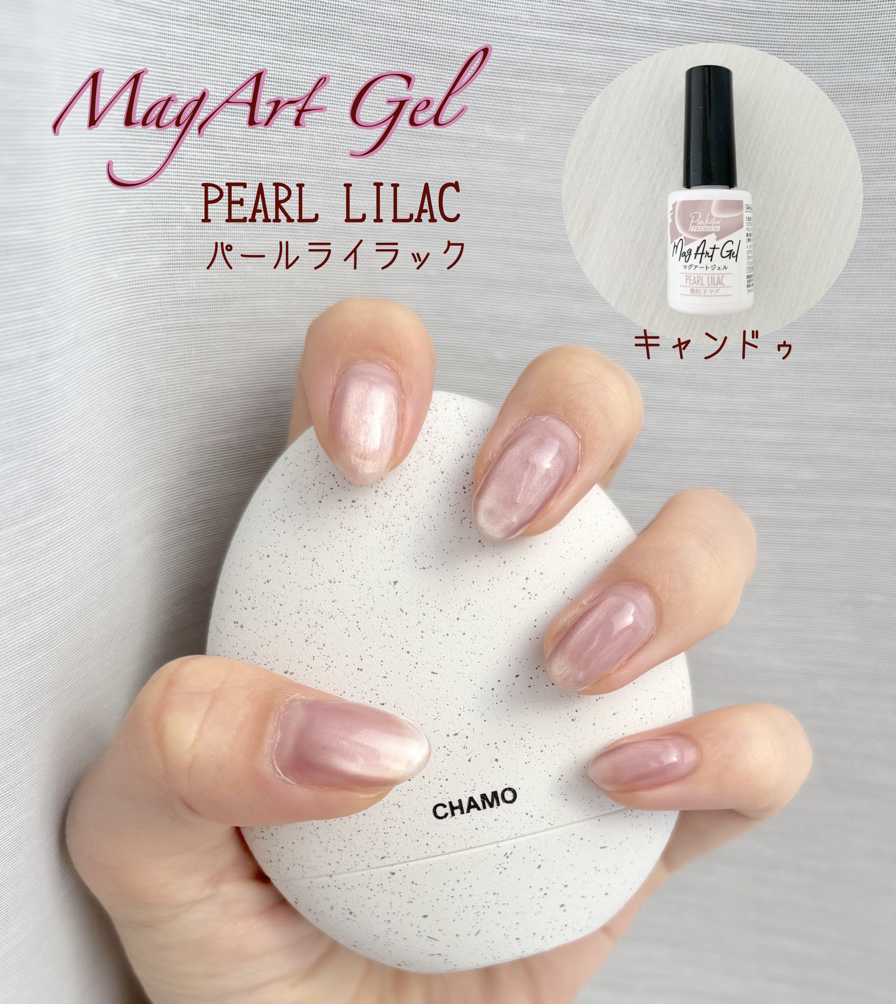 パルP マグアートジェル/parkikoi/ジェルネイルを使ったクチコミ（1枚目）