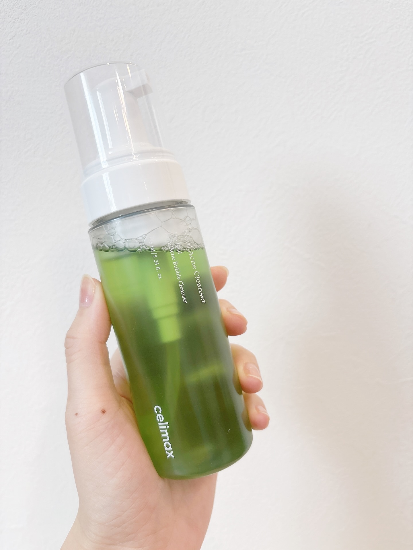 ザリアルノニアクネバブルクレンザー/celimax/泡洗顔を使ったクチコミ（2枚目）