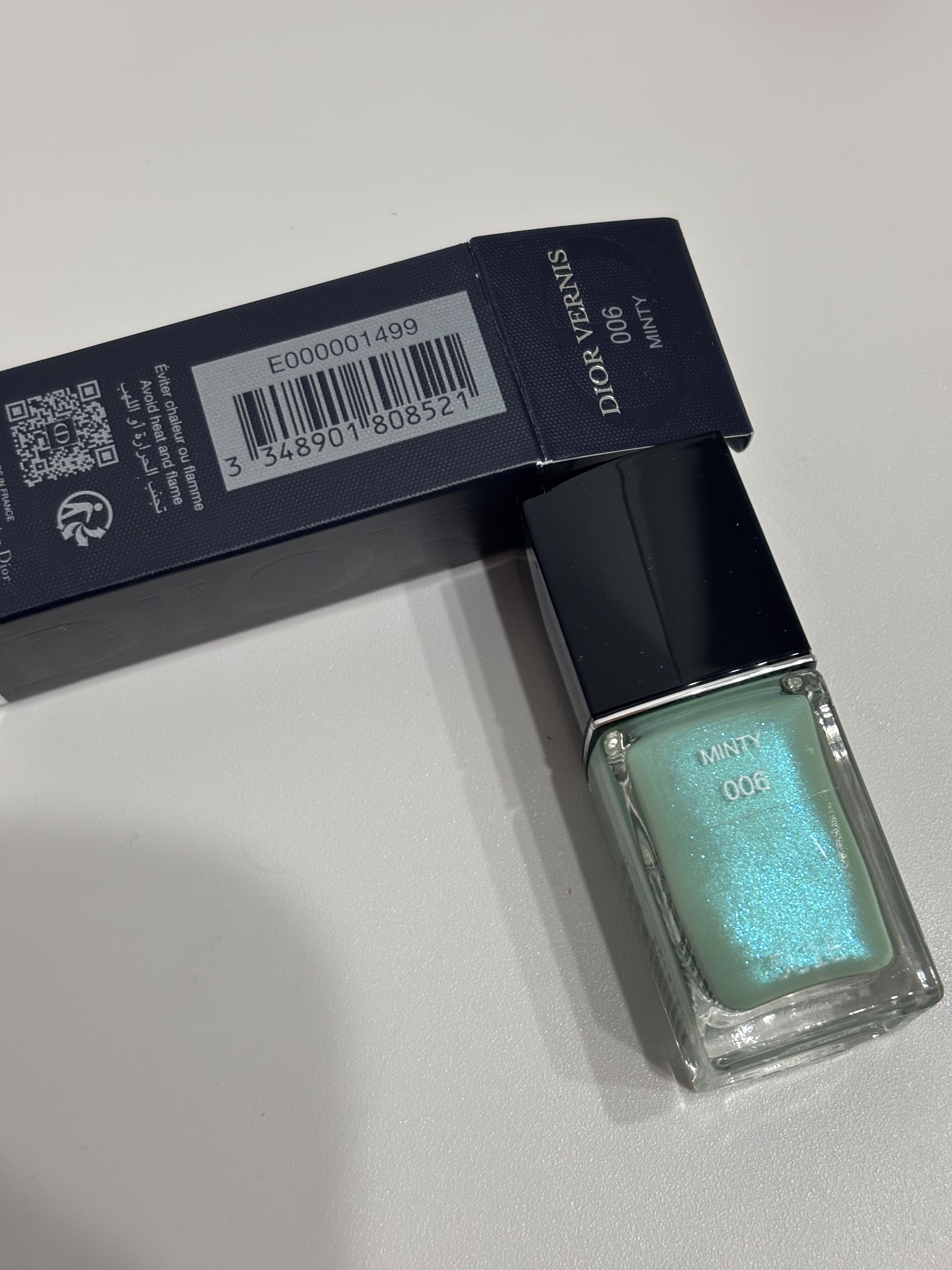 ディオール ヴェルニ 006 ミンティ―/Dior/マニキュアを使ったクチコミ（2枚目）