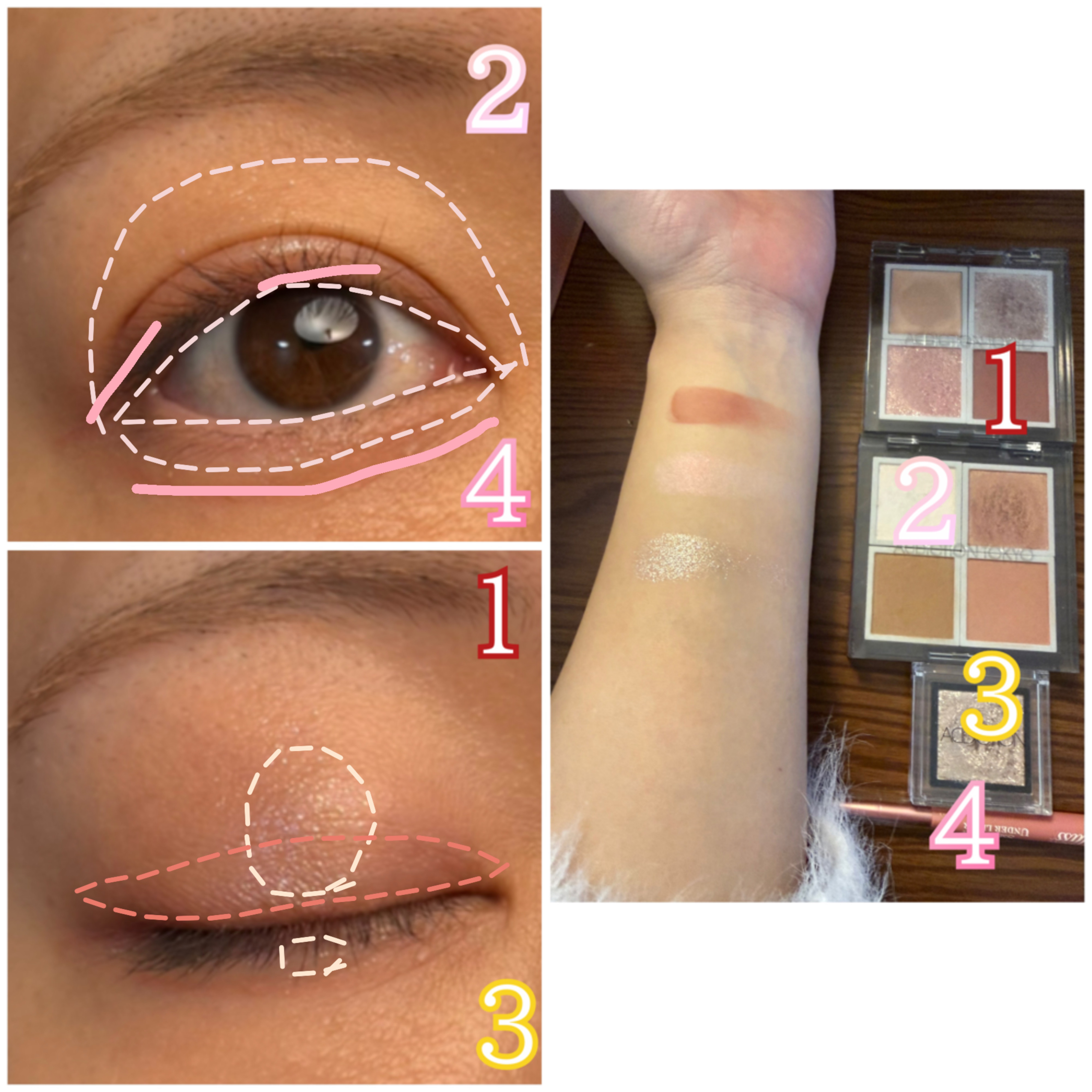 アディクション ザ アイシャドウ スパークル/ADDICTION/単色アイシャドウを使ったクチコミ（3枚目）