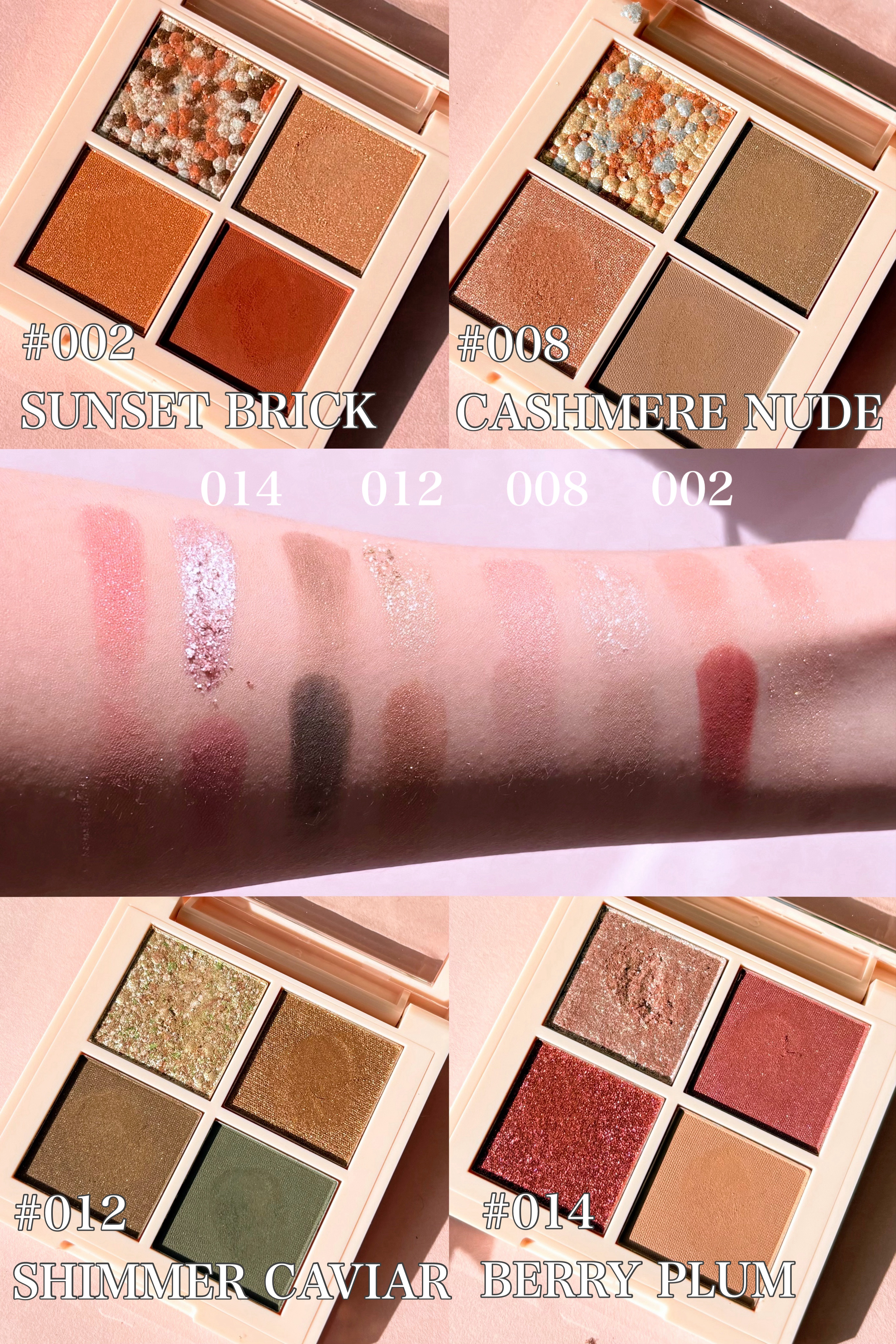 レブロン ダズル アイシャドウ クアッド 014 ベリー ブラム/REVLON/アイシャドウパレットを使ったクチコミ（2枚目）