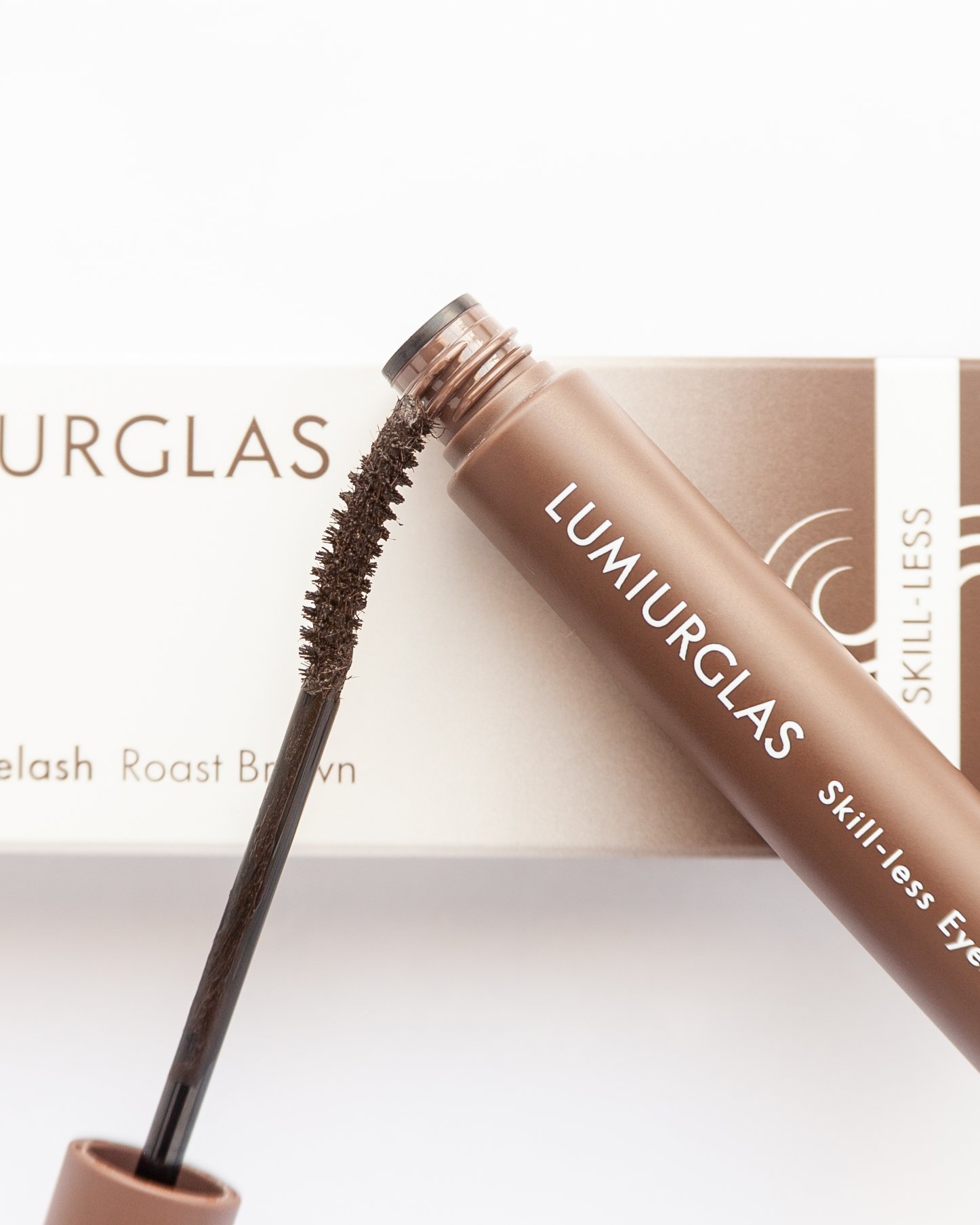 スキルレスアイラッシュ 02.ローストブラウン/LUMIURGLAS/マスカラを使ったクチコミ（2枚目）