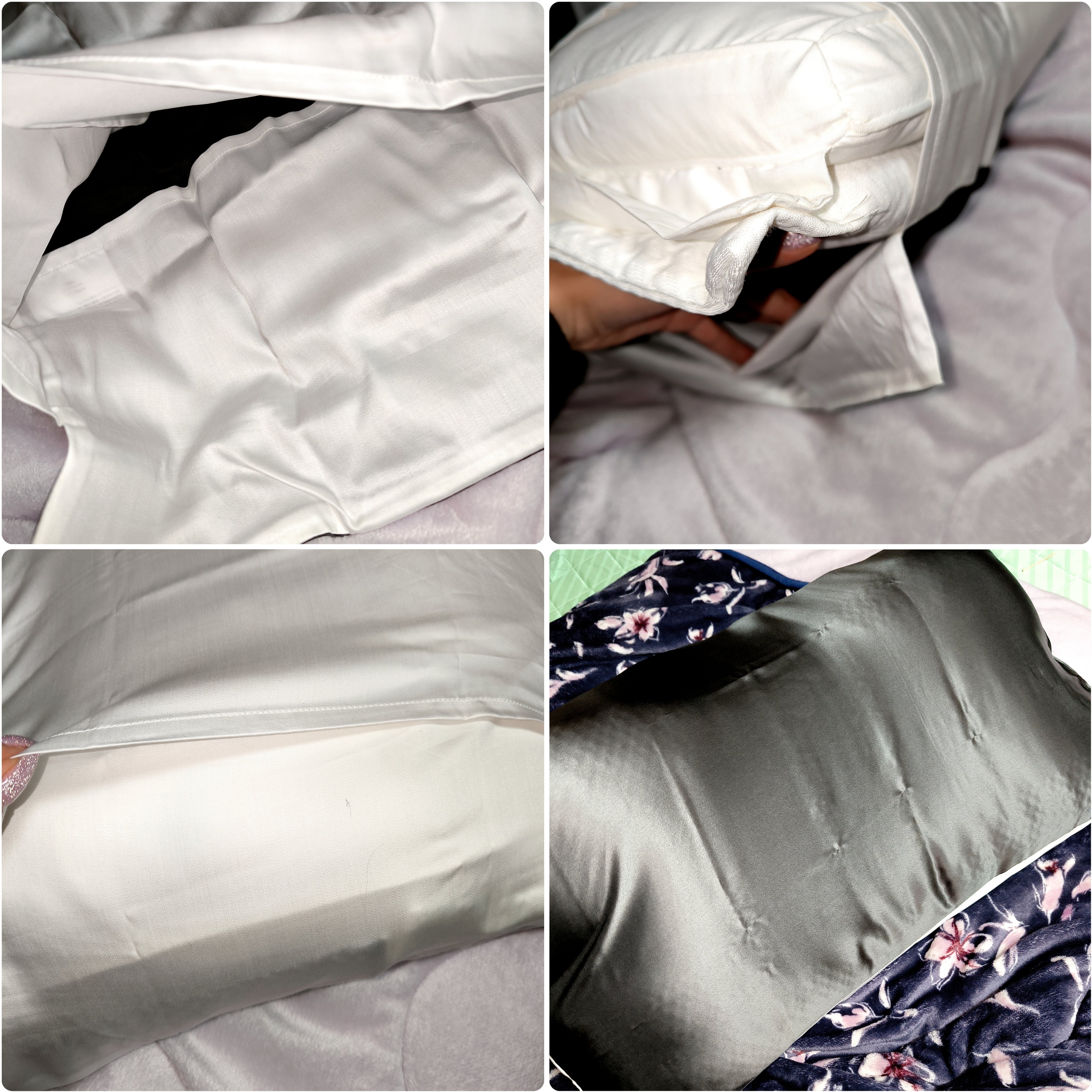 シルク枕カバー/Utukky/ヘアケアグッズを使ったクチコミ（3枚目）