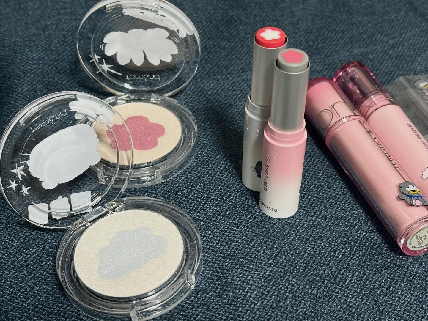 rom&nd | ZO&FRIENDS　デュアルゼリーハイライト 02 バウピンク/rom&nd/パウダーハイライトを使ったクチコミ（2枚目）