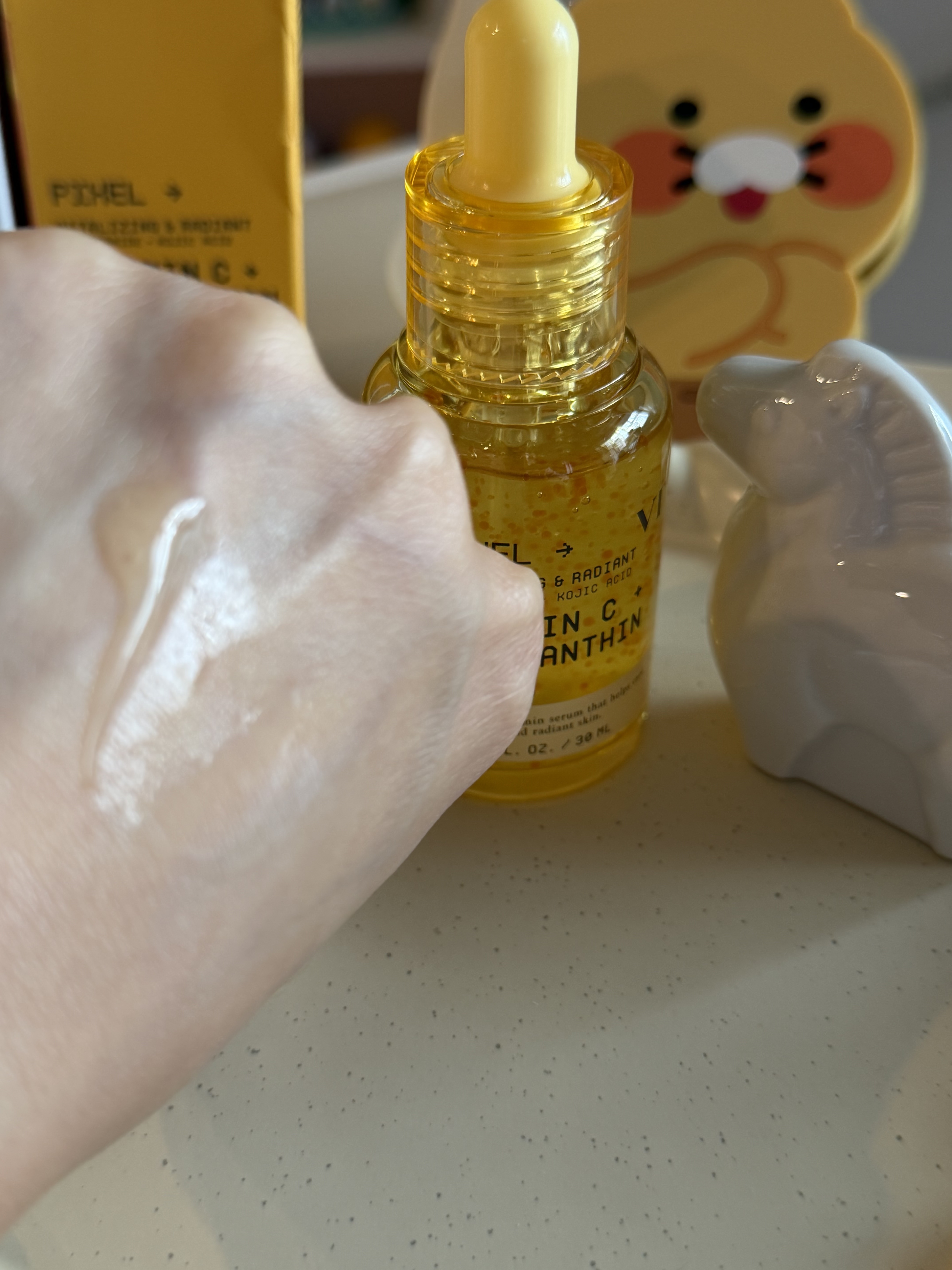 ビタミンC アスタキサンチン セラム/VT/美容液を使ったクチコミ（3枚目）