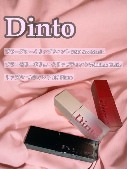 ブラーグロイリップティント/Dinto/リップティントを使ったクチコミ(1枚目)