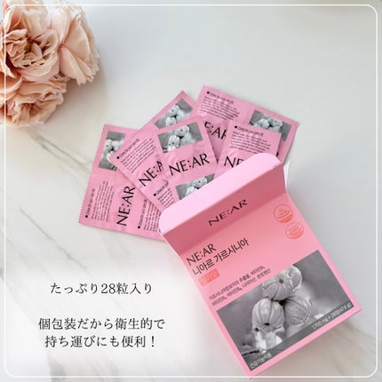 NE:AR ガルニシア いちご味のクチコミ「🍓
\発売と同時に韓国オリーブヤングで1位を獲得/
▫️ NEAR
.....」(3枚目)