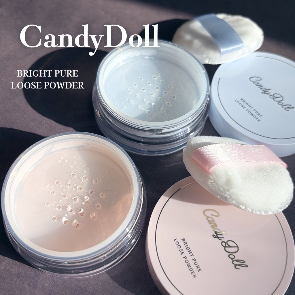 ブライトピュアルースパウダー/CandyDoll/ルースパウダーを使ったクチコミ（1枚目）
