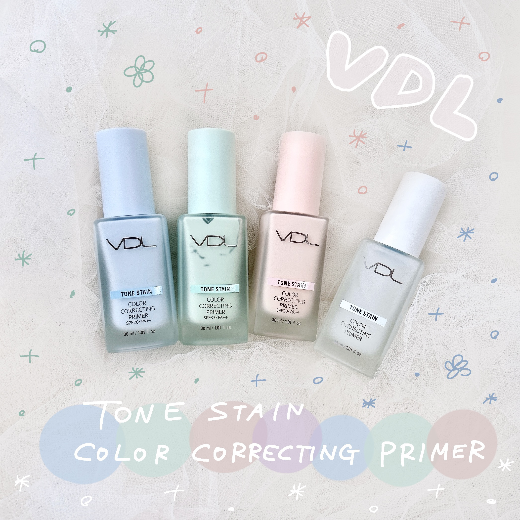 トーンステインカラーコレクティングプライマー/VDL/化粧下地を使ったクチコミ（1枚目）