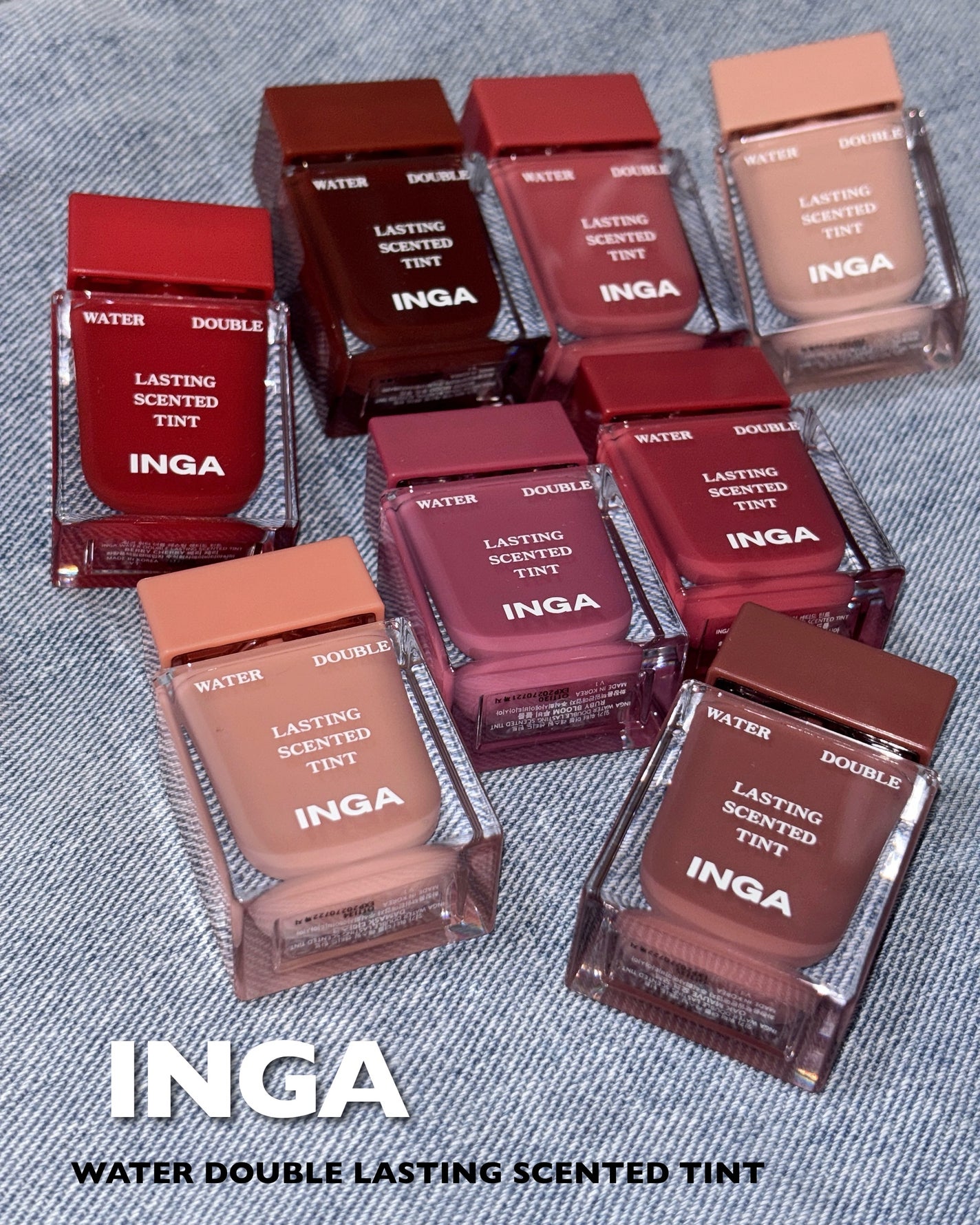 ウォーターダブルラスティングセンティッドティント/INGA/リップティントを使ったクチコミ(1枚目)