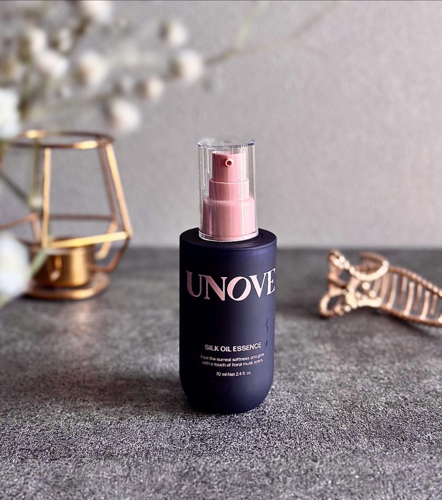 アノブ シルクオイルエッセンス/UNOVE/ヘアオイルを使ったクチコミ（1枚目）