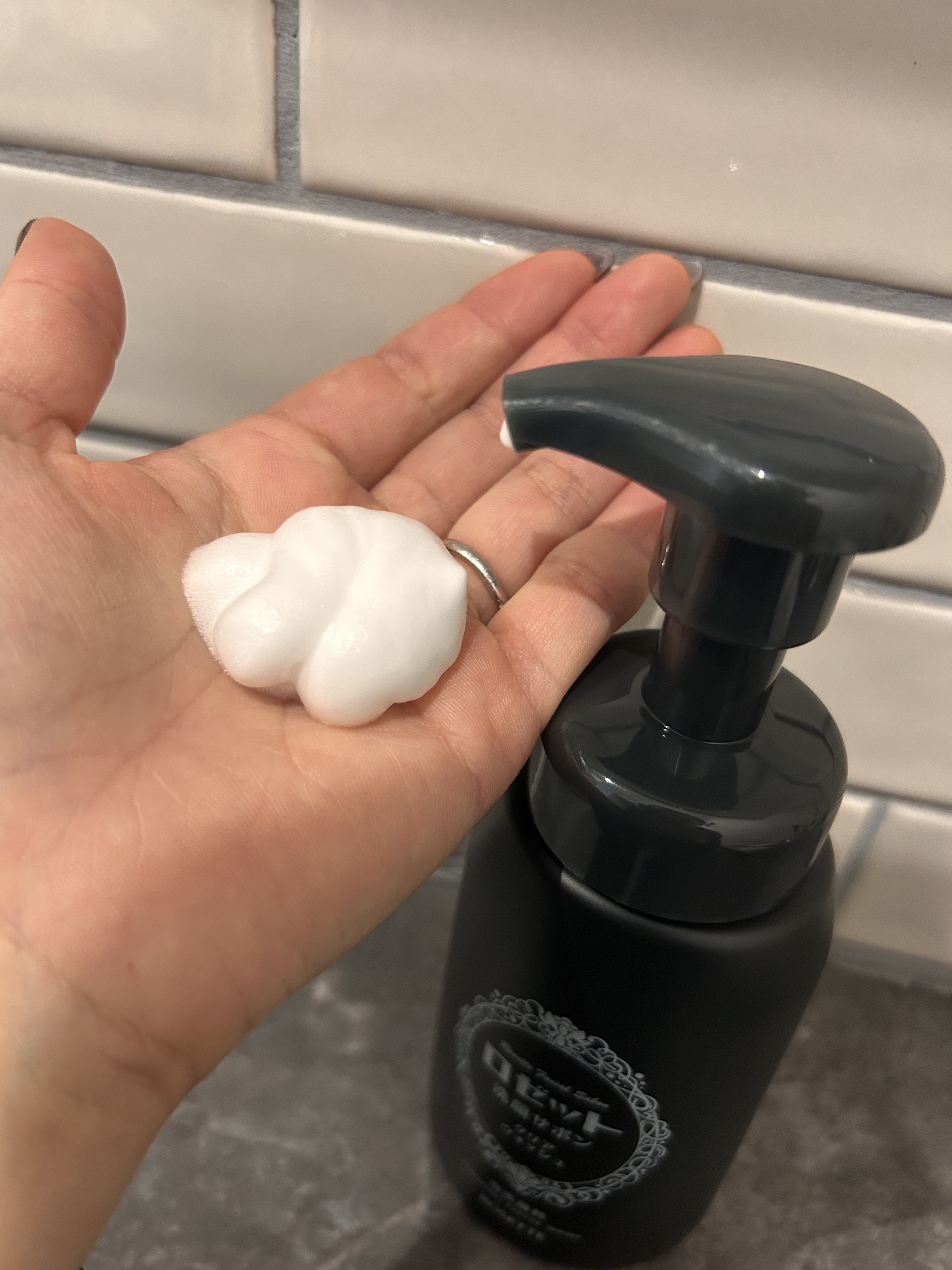 ロゼット洗顔サボン クリアウォッシュ/ロゼット/泡洗顔を使ったクチコミ（2枚目）