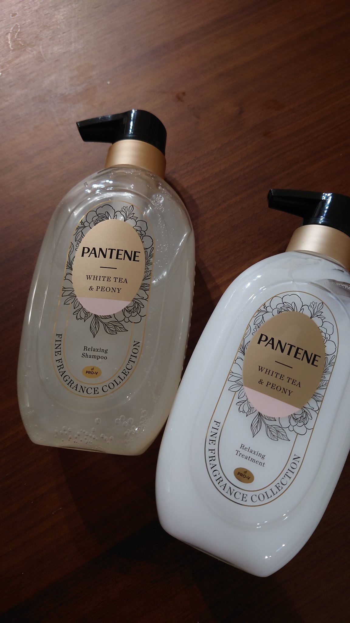 ファインフレグランスコレクション ホワイトティー＆ピオニーの香り リラクシングシャンプー/トリートメント/パンテーン/市販シャンプーを使ったクチコミ（2枚目）