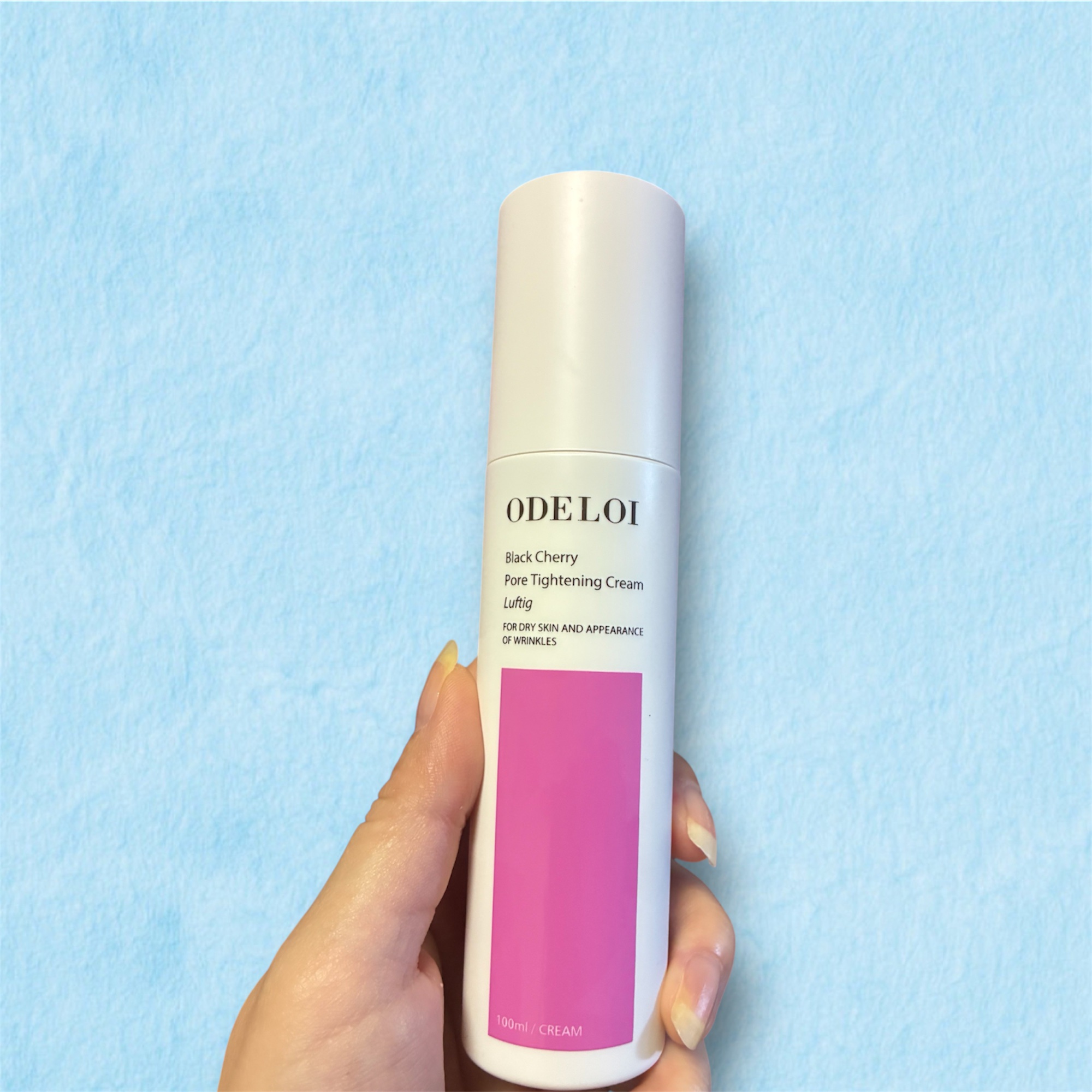 ブラックチェリー 毛穴引き締めクリーム ロフディ/ODELOI/フェイスクリームを使ったクチコミ（2枚目）