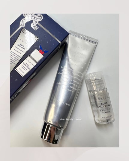 アクアスクワランモイスチャークリーム/S.NATURE/フェイスクリームを使ったクチコミ(4枚目)