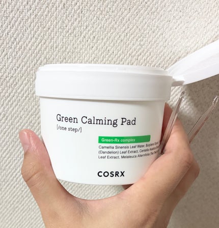 ワンステップグリーンカーミングパッド/COSRX/トナーパッドを使ったクチコミ(1枚目)