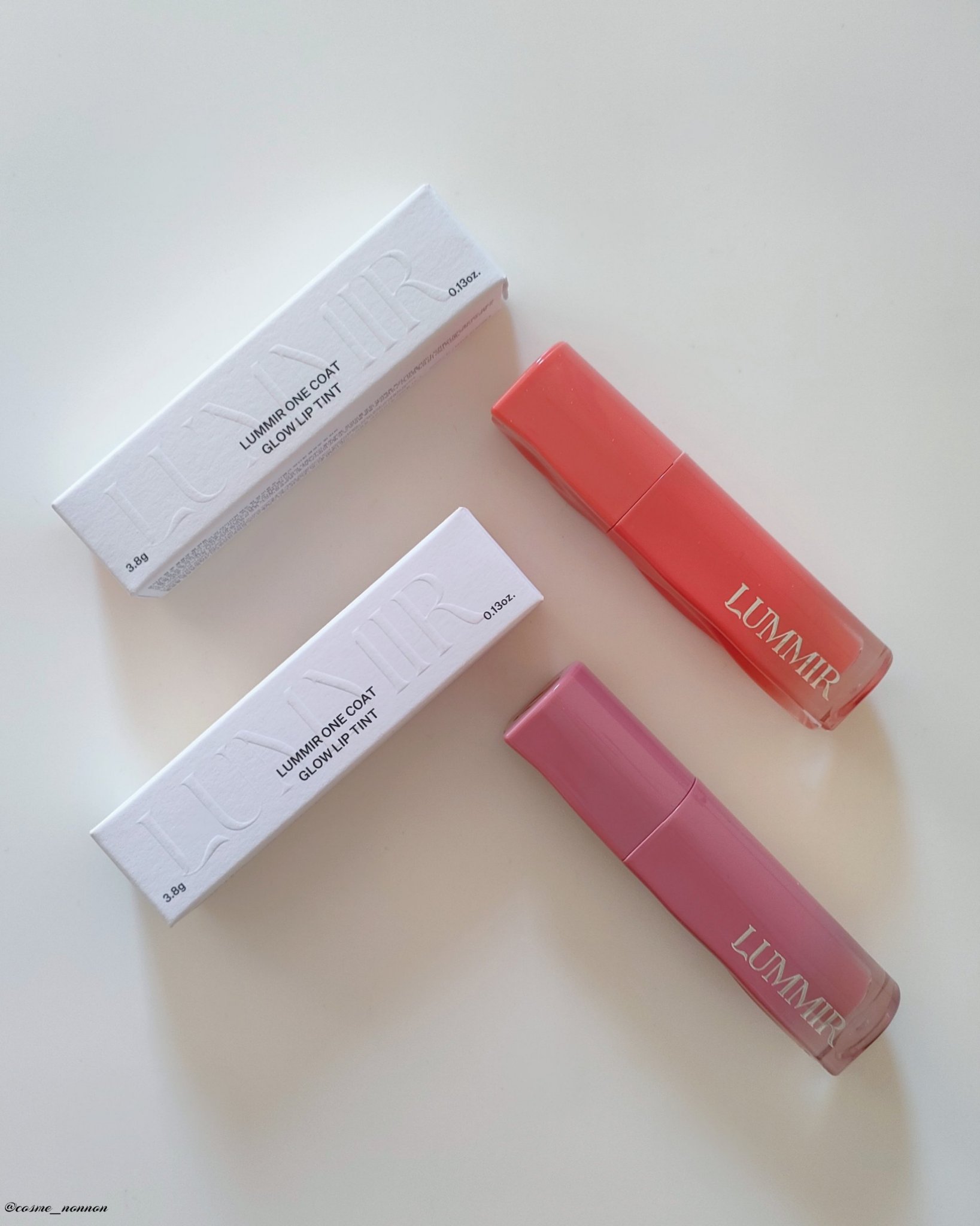 ワンコート グロウ リップティント/Lummir/リップティントを使ったクチコミ（2枚目）