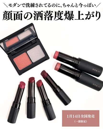 オサジ ニュアンス アイシャドウ デュオ/OSAJI/アイシャドウパレットを使ったクチコミ(2枚目)