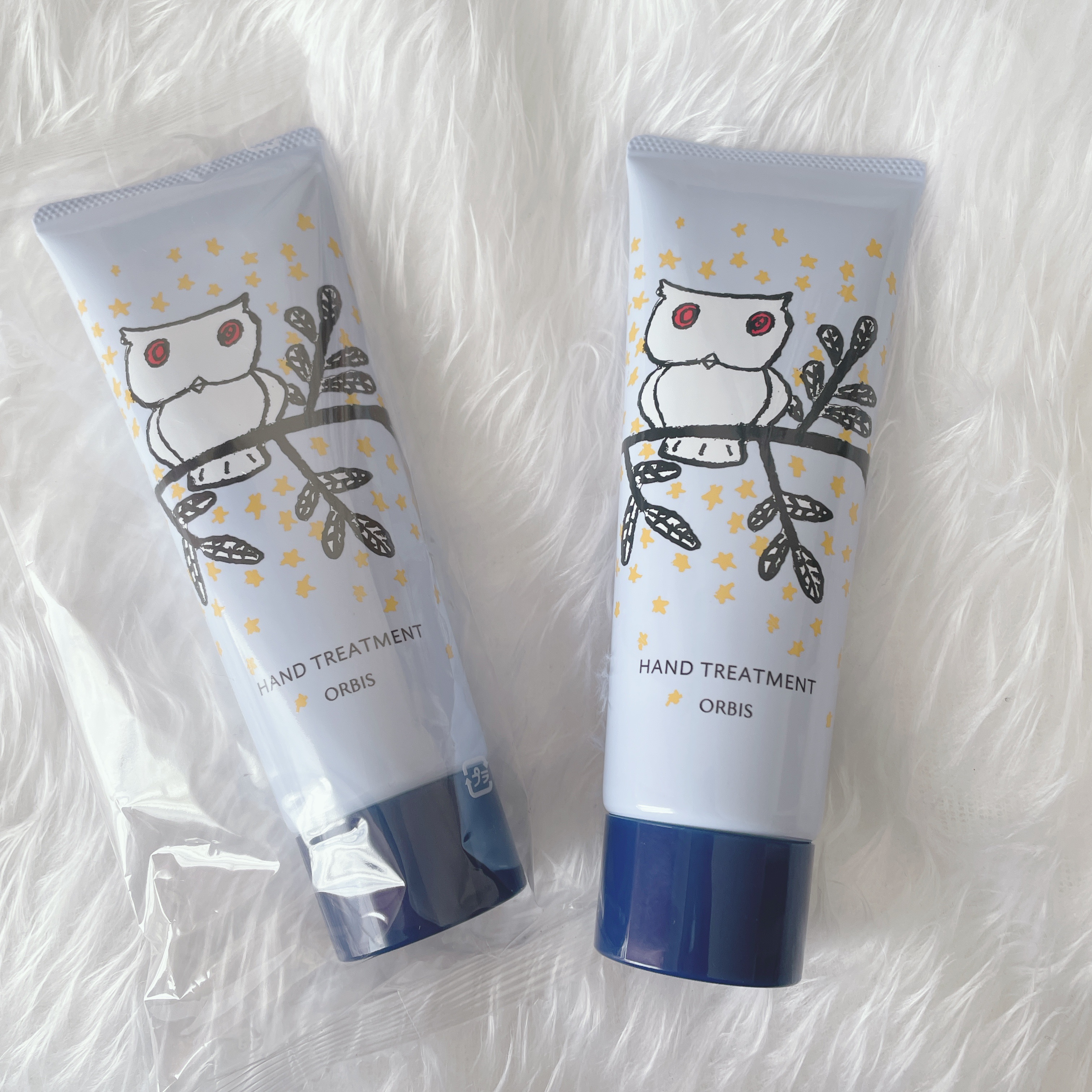 ハンドトリートメント 限定デザイン/オルビス/ハンドクリームを使ったクチコミ（1枚目）