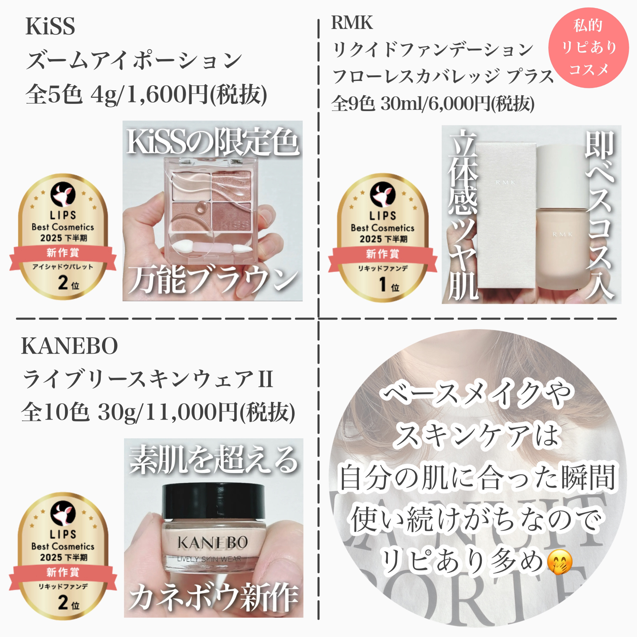 RMK リクイドファンデーション フローレスカバレッジ プラス 201/RMK/リキッドファンデーションを使ったクチコミ（2枚目）