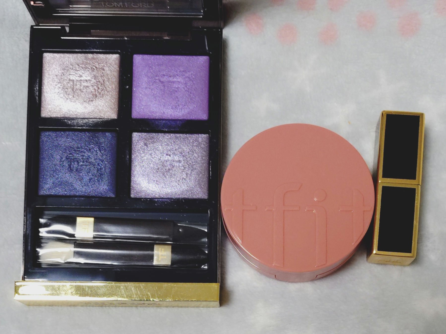 フラッフィーベルベットクッションチーク  N02 FIG NUDE/TFIT/ジェル・クリームチークを使ったクチコミ（1枚目）