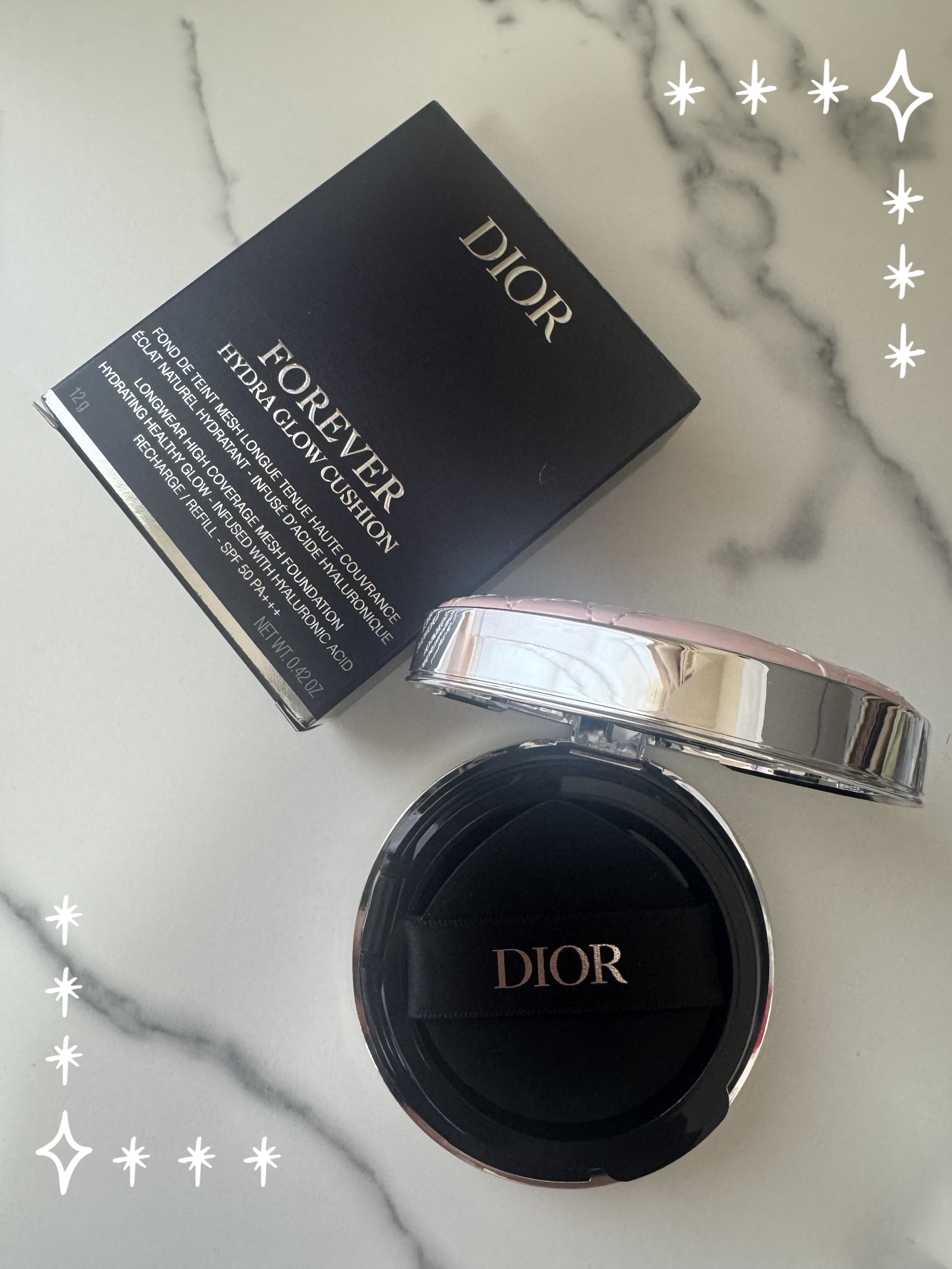 Dior ディオールスキン フォーエヴァー イドラ グロウ クッション（リフィル）のクチコミ「Dior
ディオールスキン フォーエヴァー イドラ グロウ クッション

私は1Nを使用中です.....」（2枚目）