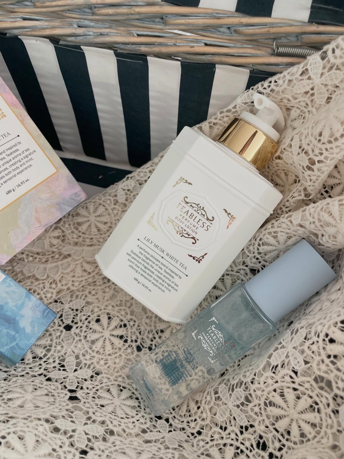 パフュームボディローション リリィムスクホワイトティー/TEABLESS/ボディローションを使ったクチコミ(1枚目)