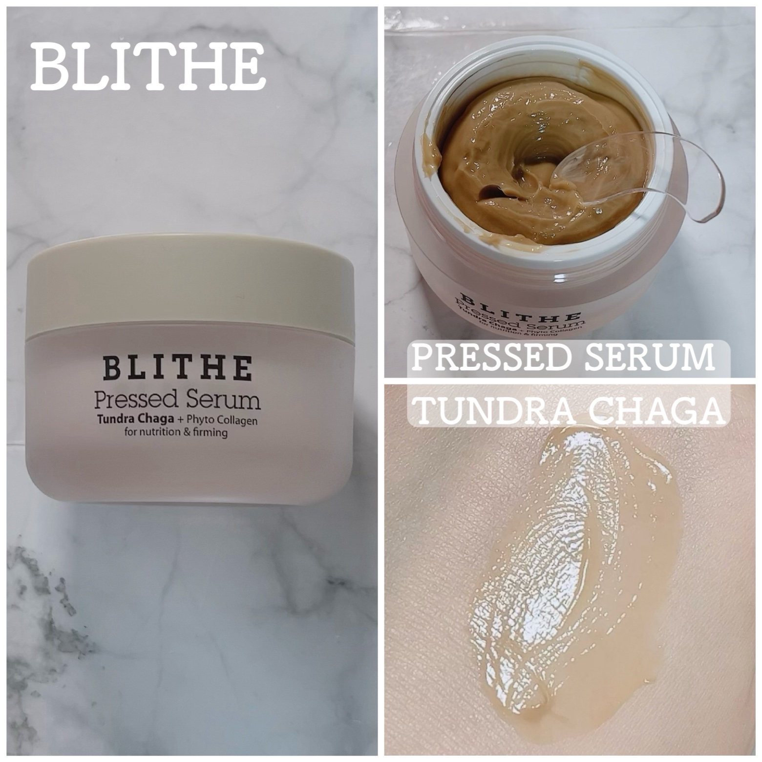 プレスドセラムツンドラチャーガ/BLITHE/フェイスクリームを使ったクチコミ（3枚目）