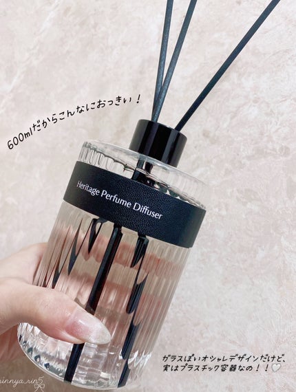 ヘリテージディフューザー/hetras/ルームフレグランスを使ったクチコミ(6枚目)