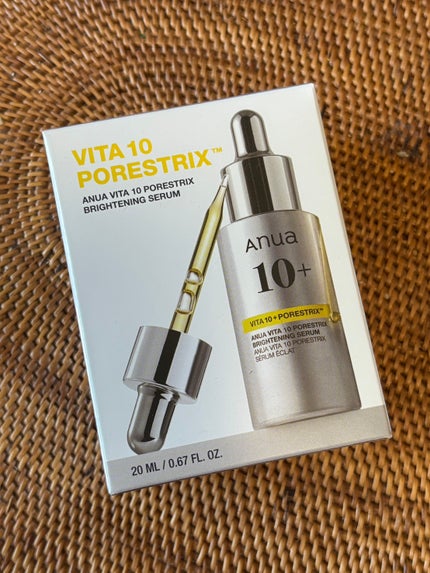 ビタミン10 ポアストリックスセラム/Anua/美容液を使ったクチコミ(1枚目)